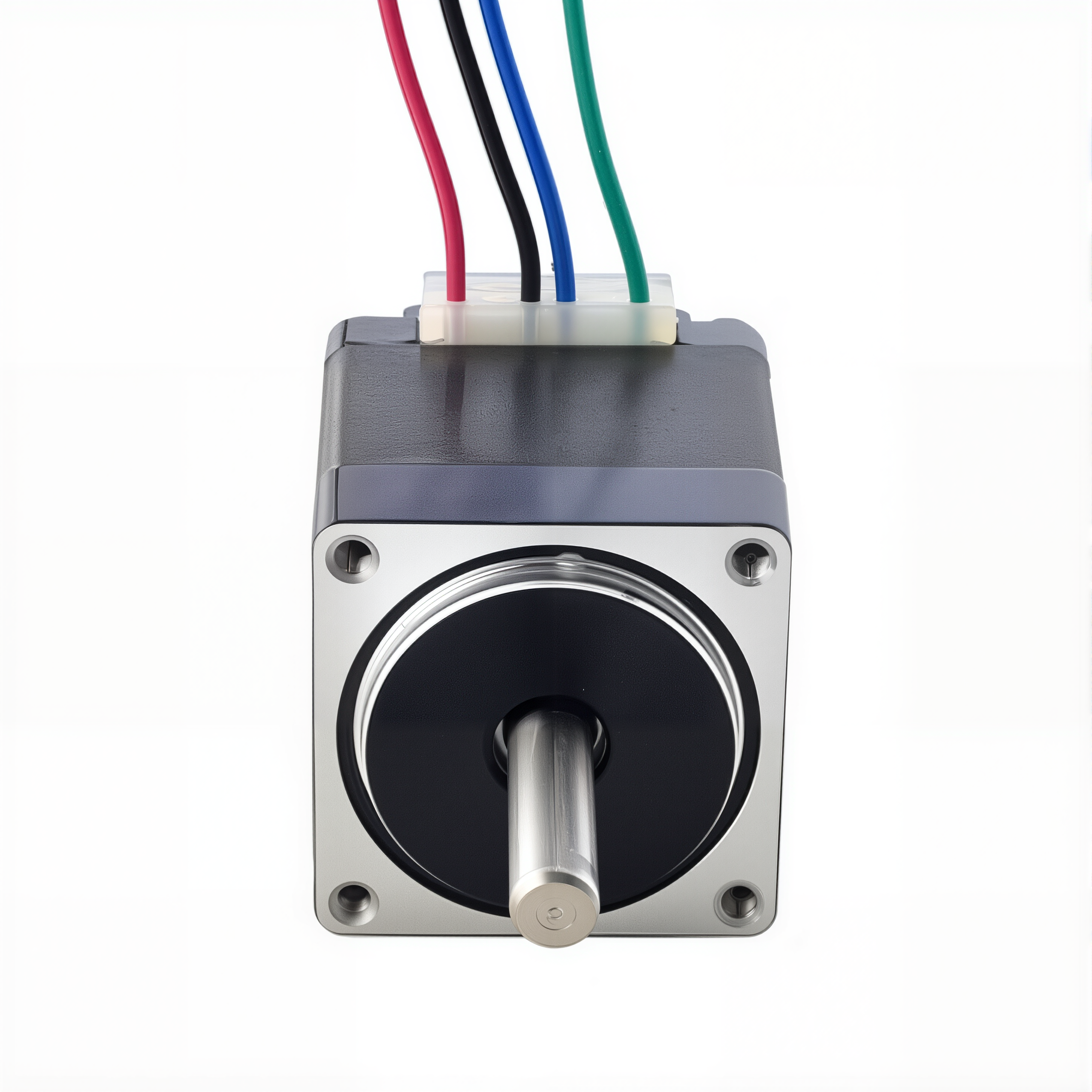 11 Dual Shaft Bipolar Stepper Motor,1.8°Step,7N·cm Torque,0.67A Current,31.5mm Body,4_Wire