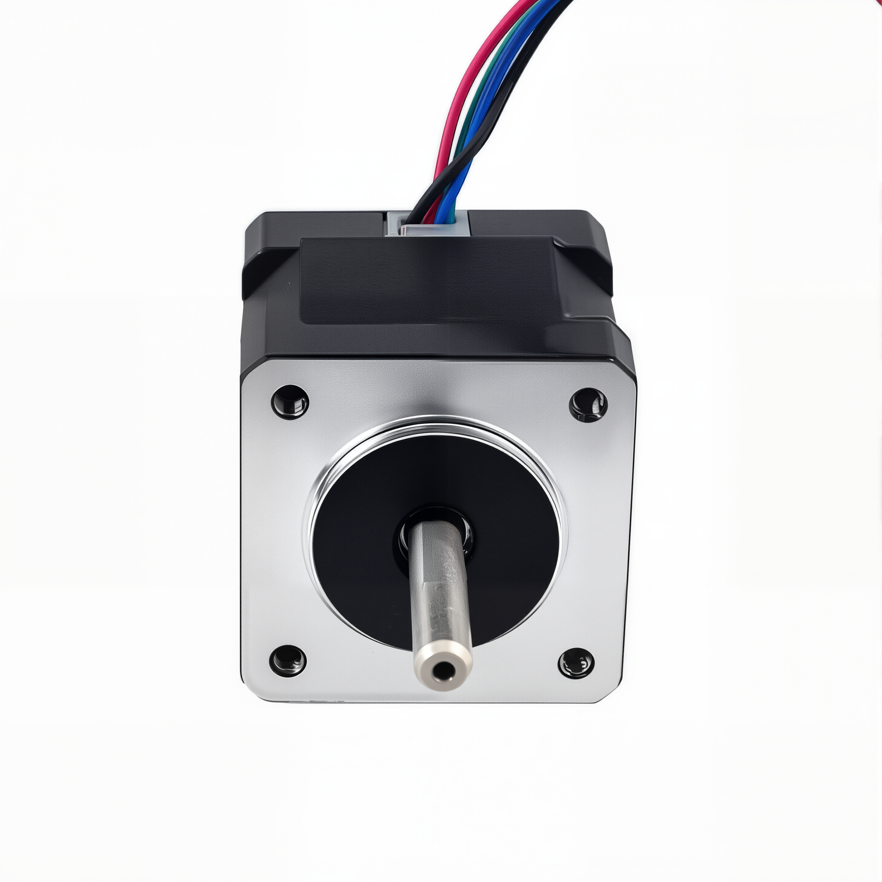 14 Dual Shaft Bipolar Stepper Motor,1.8°Step,18N·cm Torque,0.8A Current,34mm Body,4_Wire