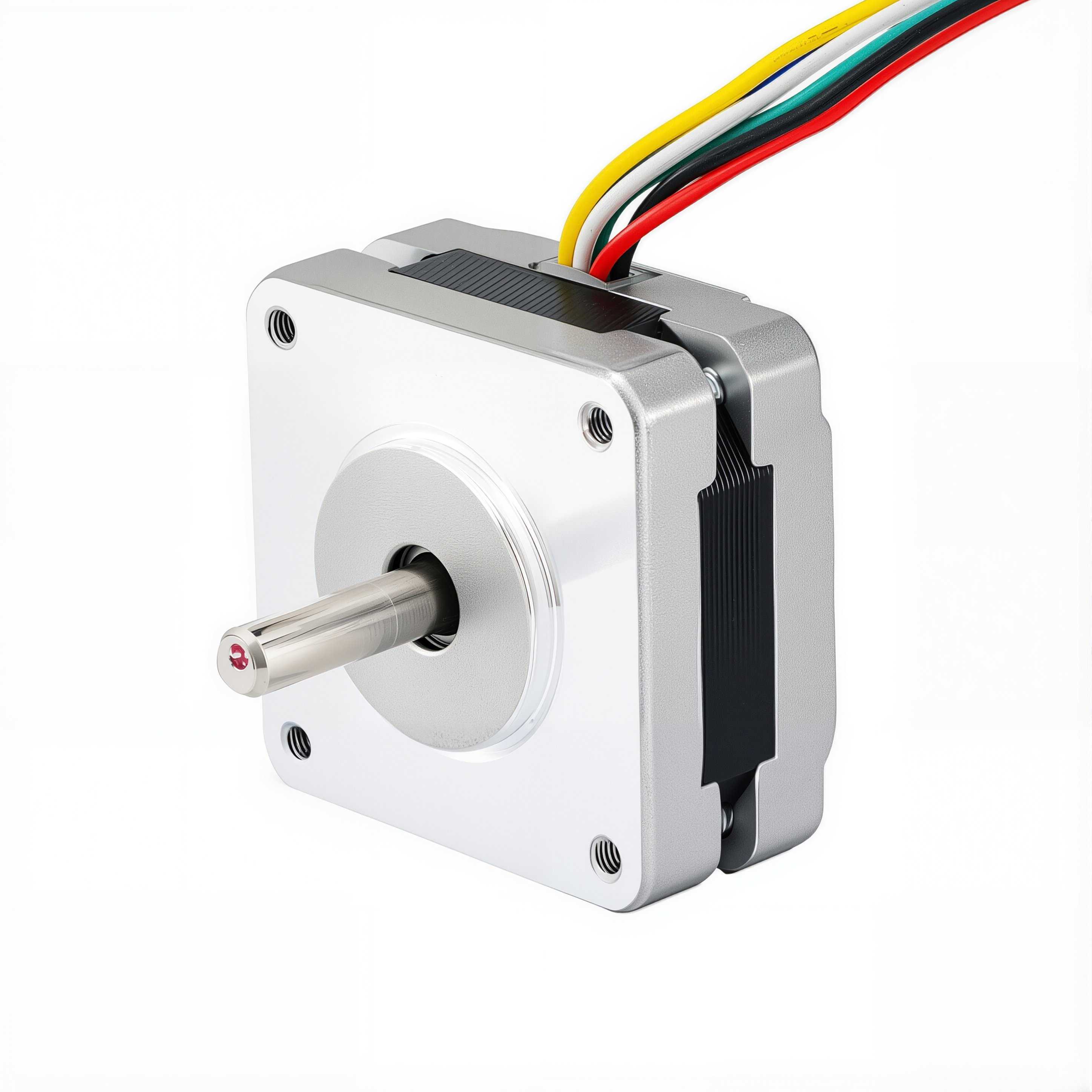 16 Single Shaft Unipolar Stepper Motor,1.8°Step,8N·cm Torque,0.5A Current,20mm Body,6_Wire