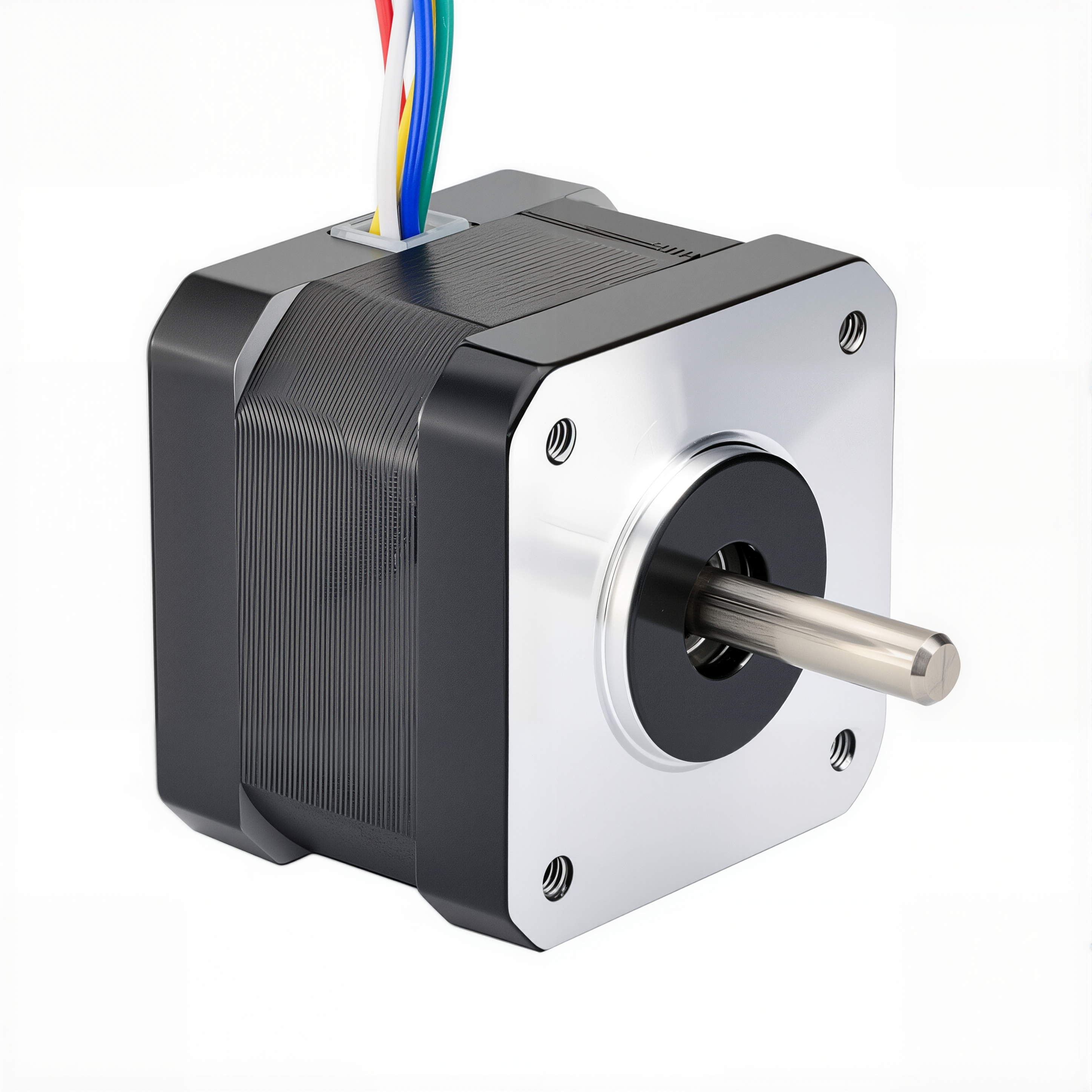 17 Single Shaft Unipolar Stepper Motor,0.9°Step,16N·cm Torque,0.31A Current,34mm Body,6_Wire