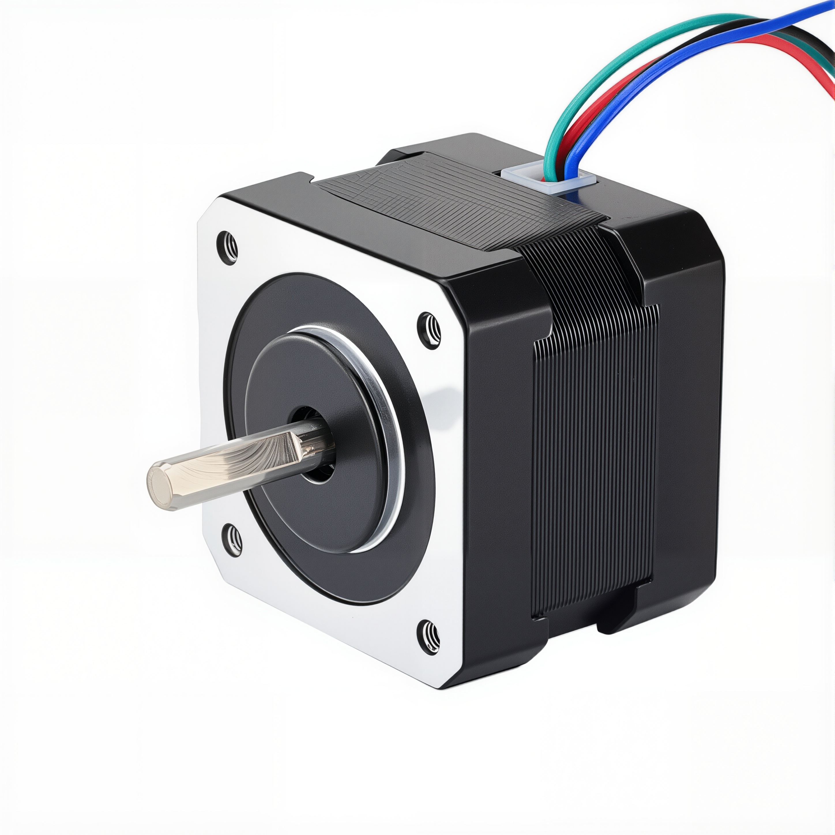 17 Single Shaft Bipolar Stepper Motor,1.8°Step,32N·cm Torque,0.4A Current,34mm Body,4_Wire
