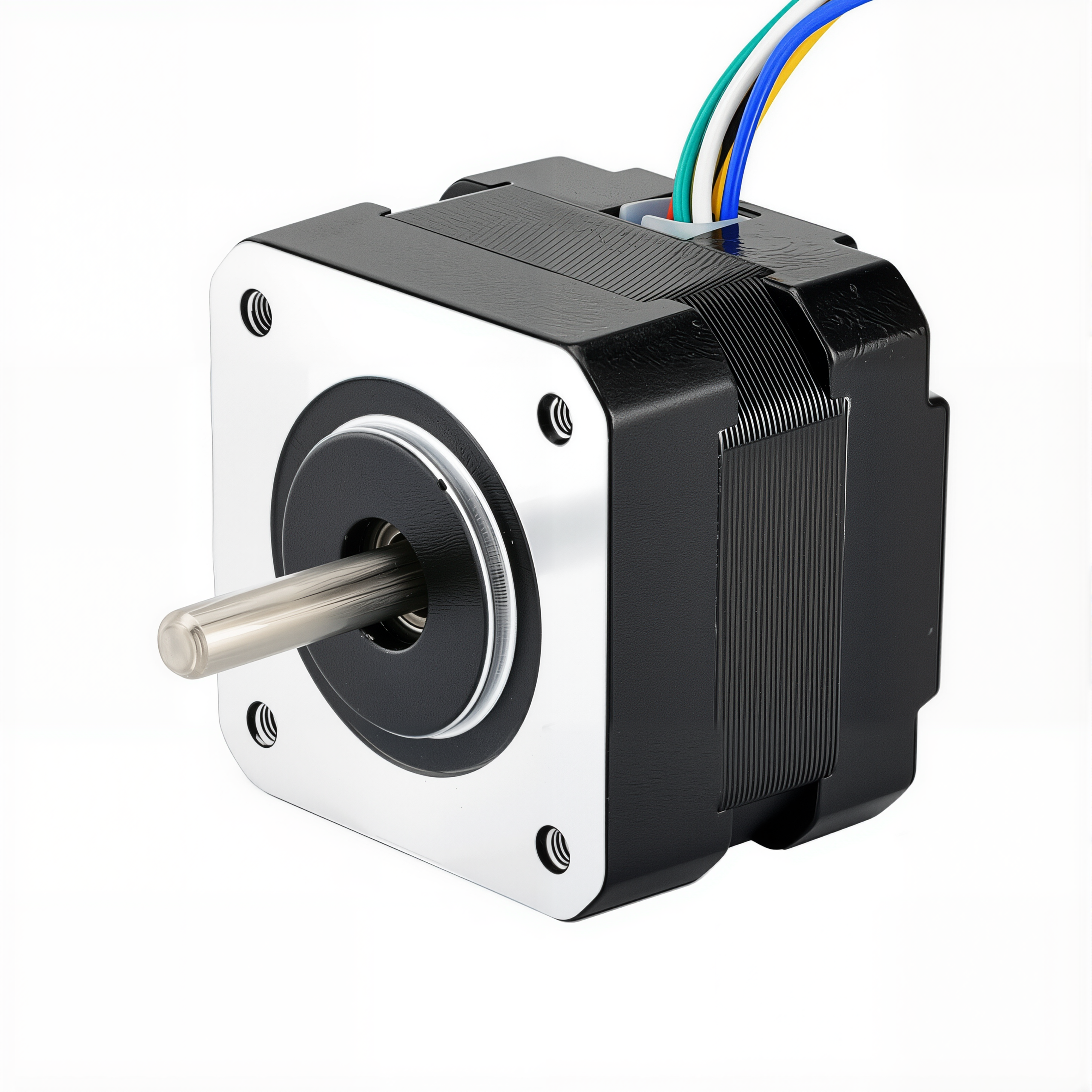 17 Single Shaft Unipolar Stepper Motor,1.8°Step,16N·cm Torque,0.95A Current,33mm Body,6_Wire