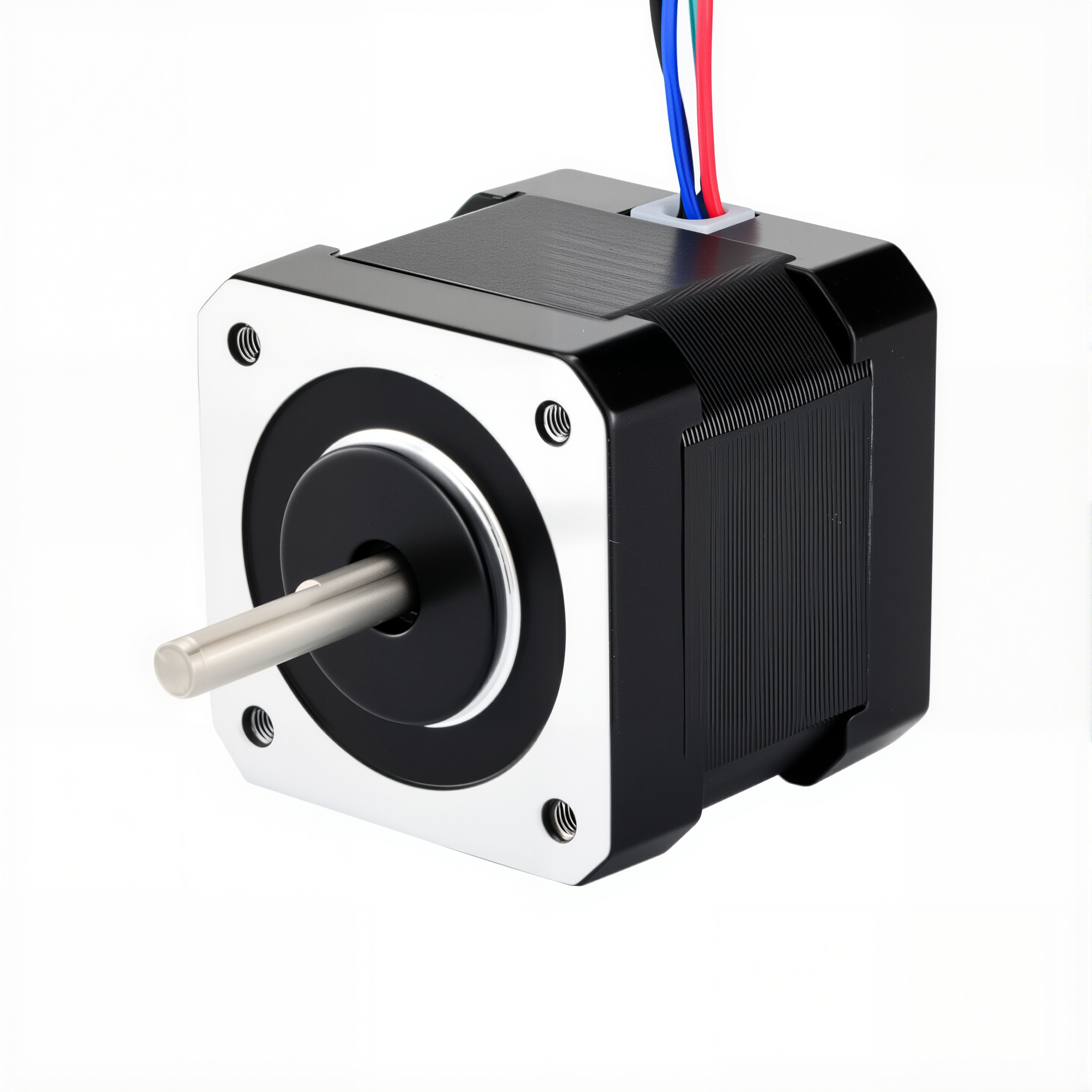 17 Single Shaft Bipolar Stepper Motor,1.8°Step,40N·cm Torque,0.4A Current,40mm Body,4_Wire