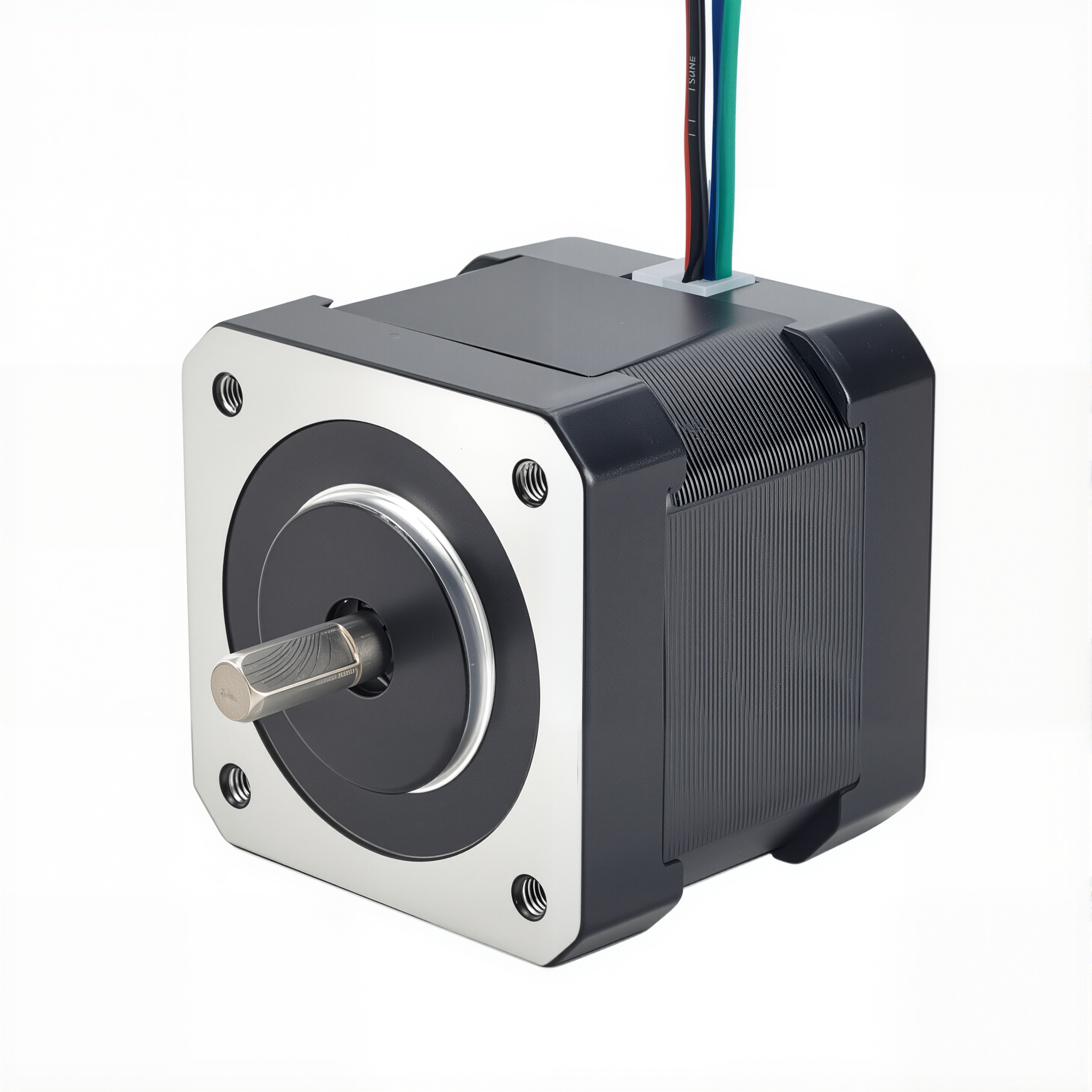 17 Single Shaft Bipolar Stepper Motor,1.8°Step,36N·cm Torque,0.85A Current,39mm Body,4_Wire