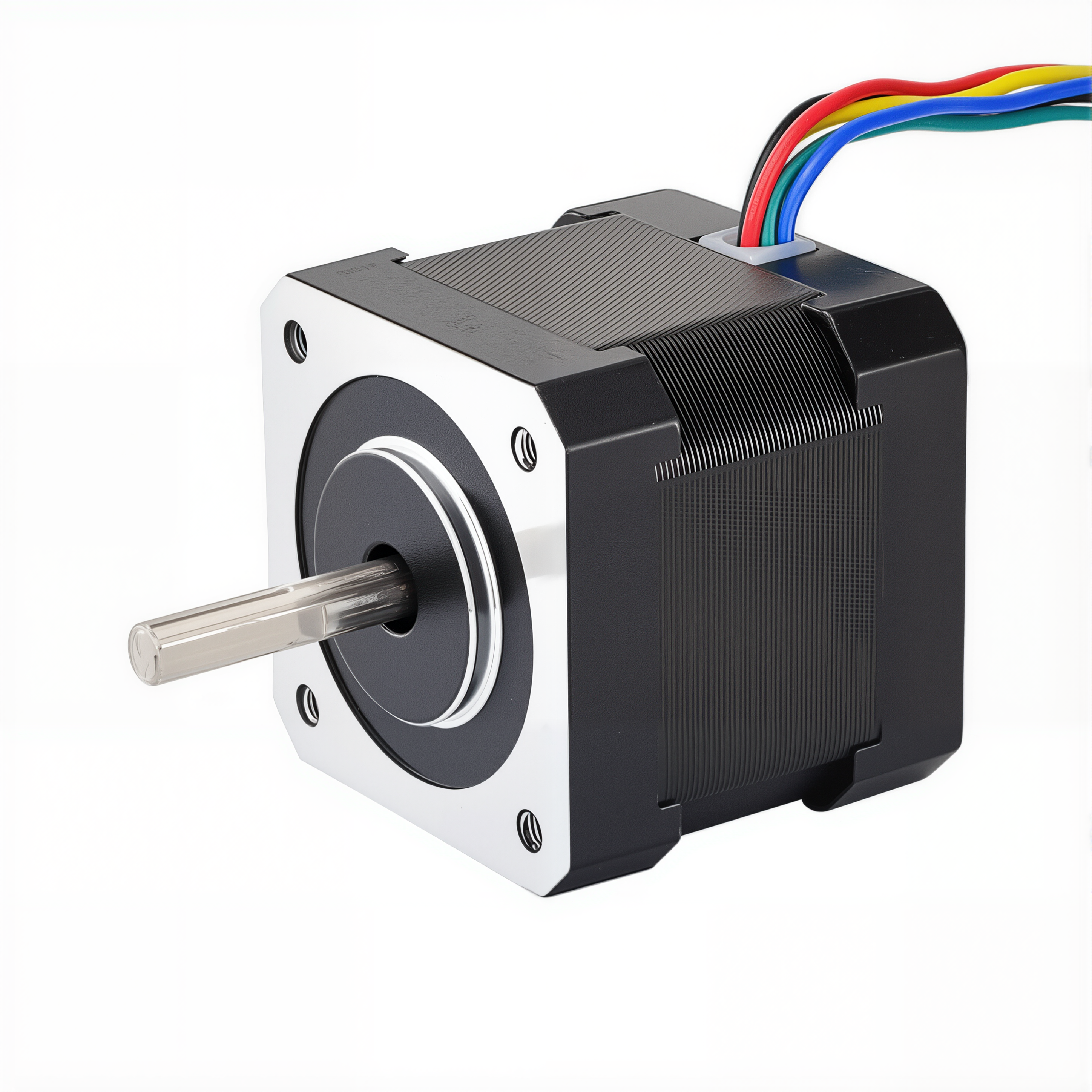 17 Single Shaft Unipolar Stepper Motor,1.8°Step,26N·cm Torque,1.2A Current,39mm Body,6_Wire