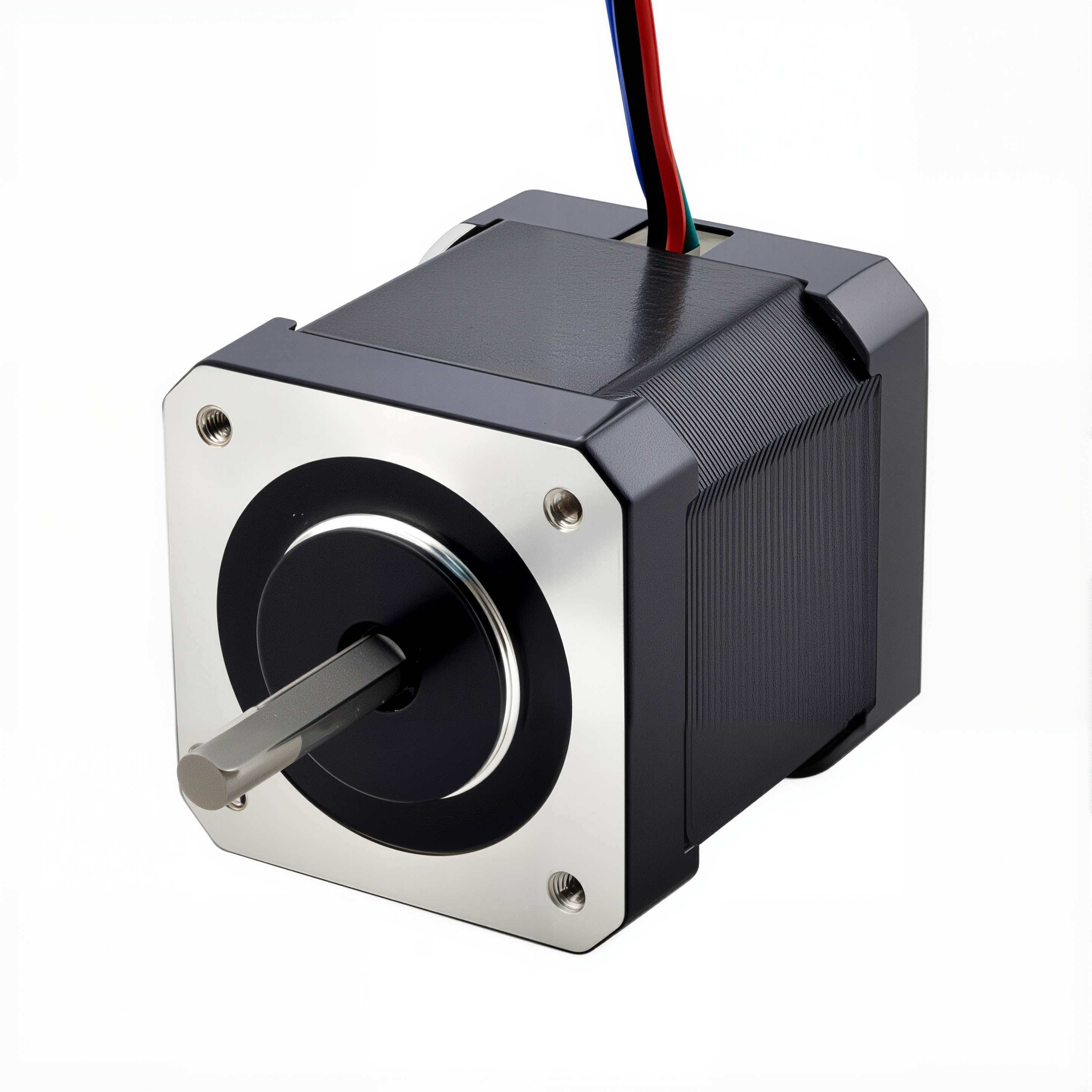 17 Single Shaft Bipolar Stepper Motor,1.8°Step,59N·cm Torque,2A Current,48mm Body,4_Wire