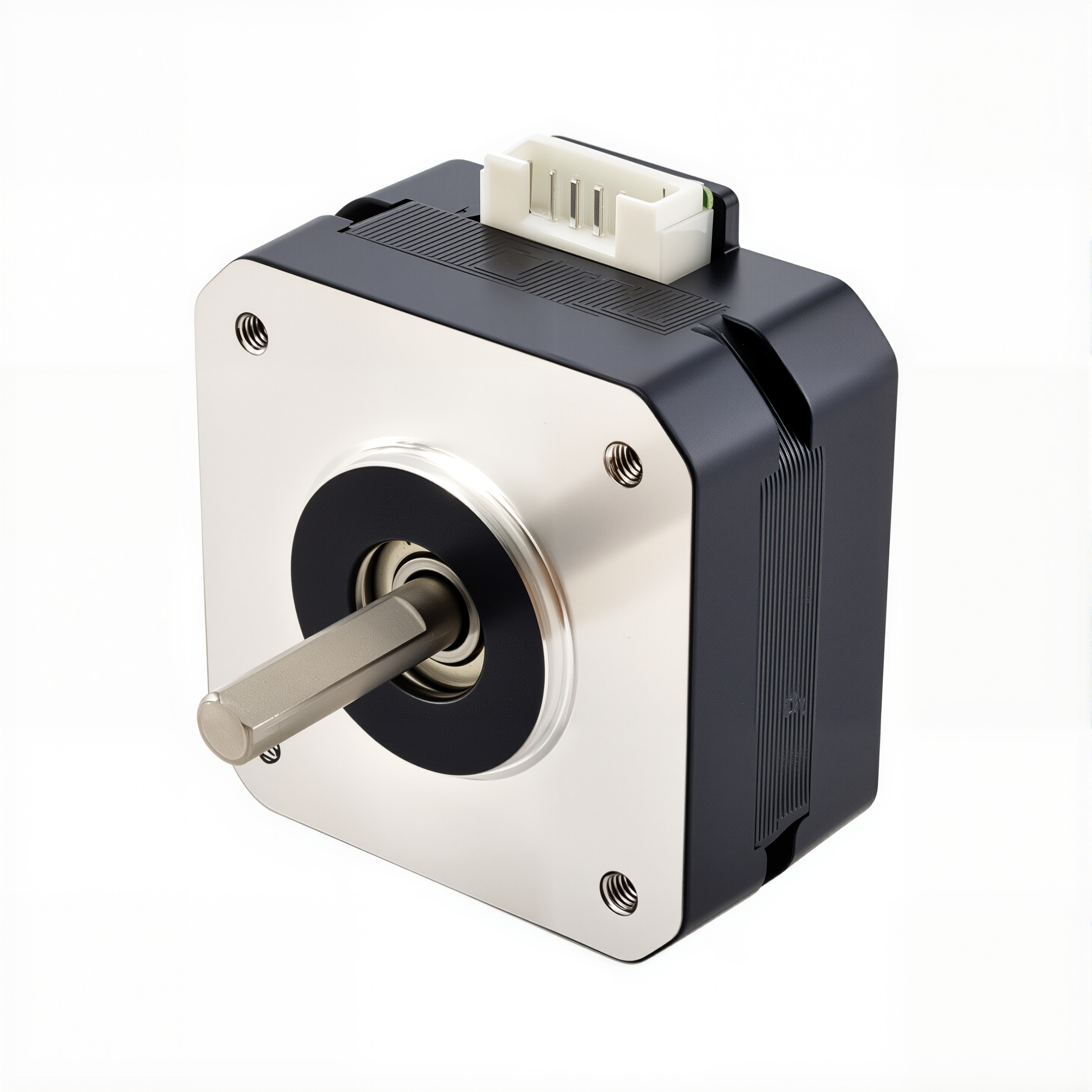 17 Single Shaft Bipolar Stepper Motor,1.8°Step,17N·cm Torque,1A Current,23mm Body,4_Wire
