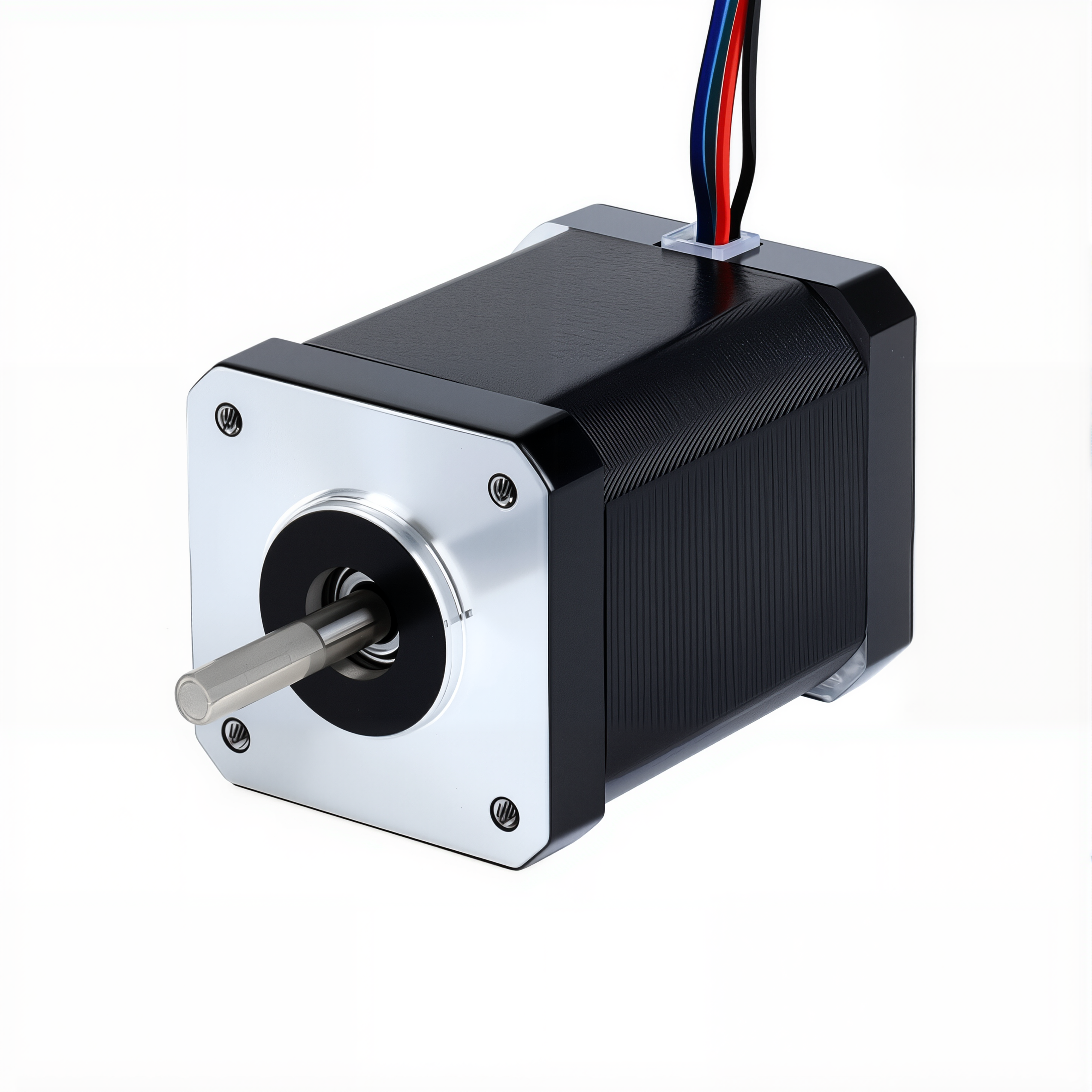 17 single_axis bipolar stepper motor, 1.8 ° stepper, 90N·cm torque, 2A current, 60mm body, 4_wire