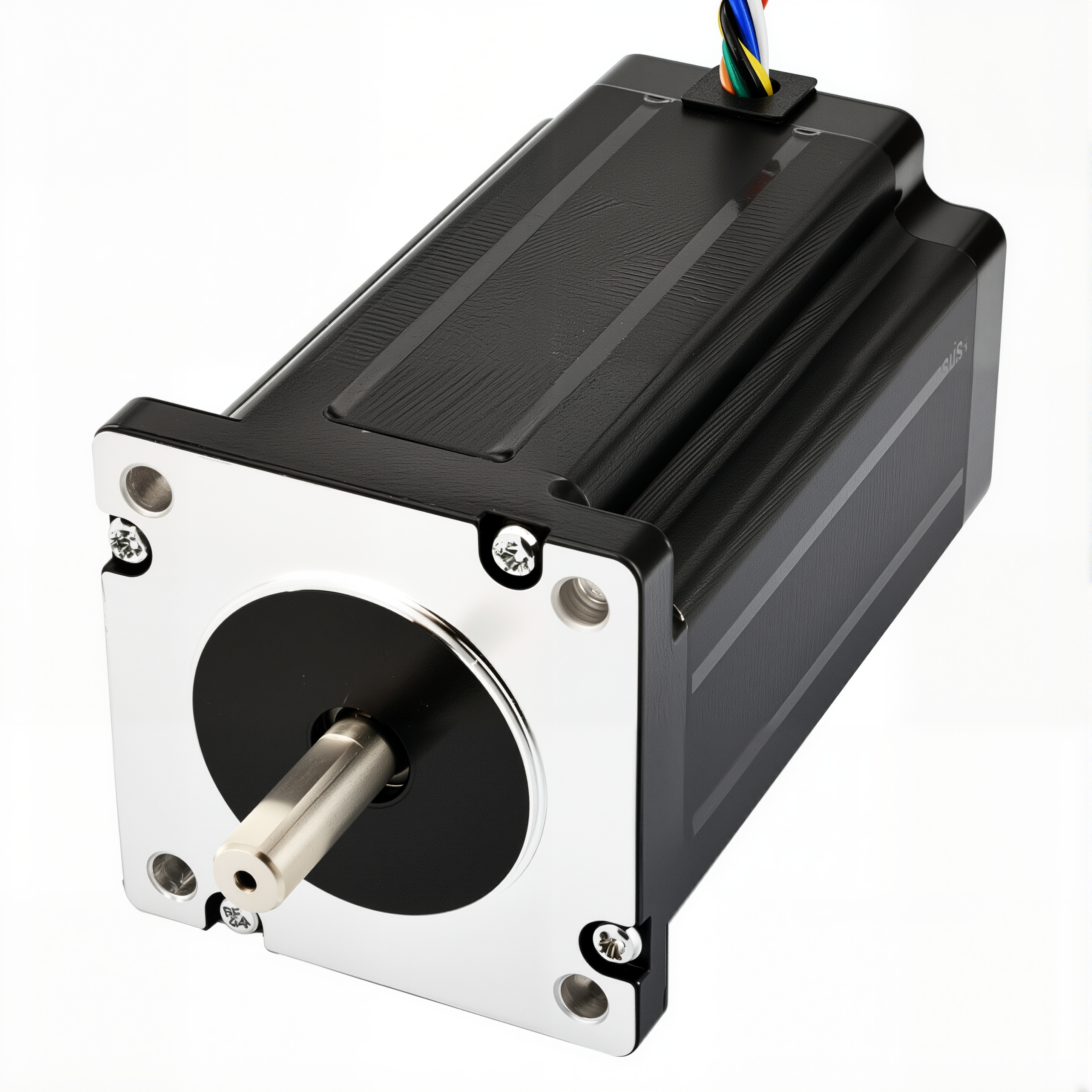 24 Dual Shaft Bipolar/Unipolar Stepper Motor,1.8°Step,290N·cm Torque,4.2A Current,88mm Body,8_Wire