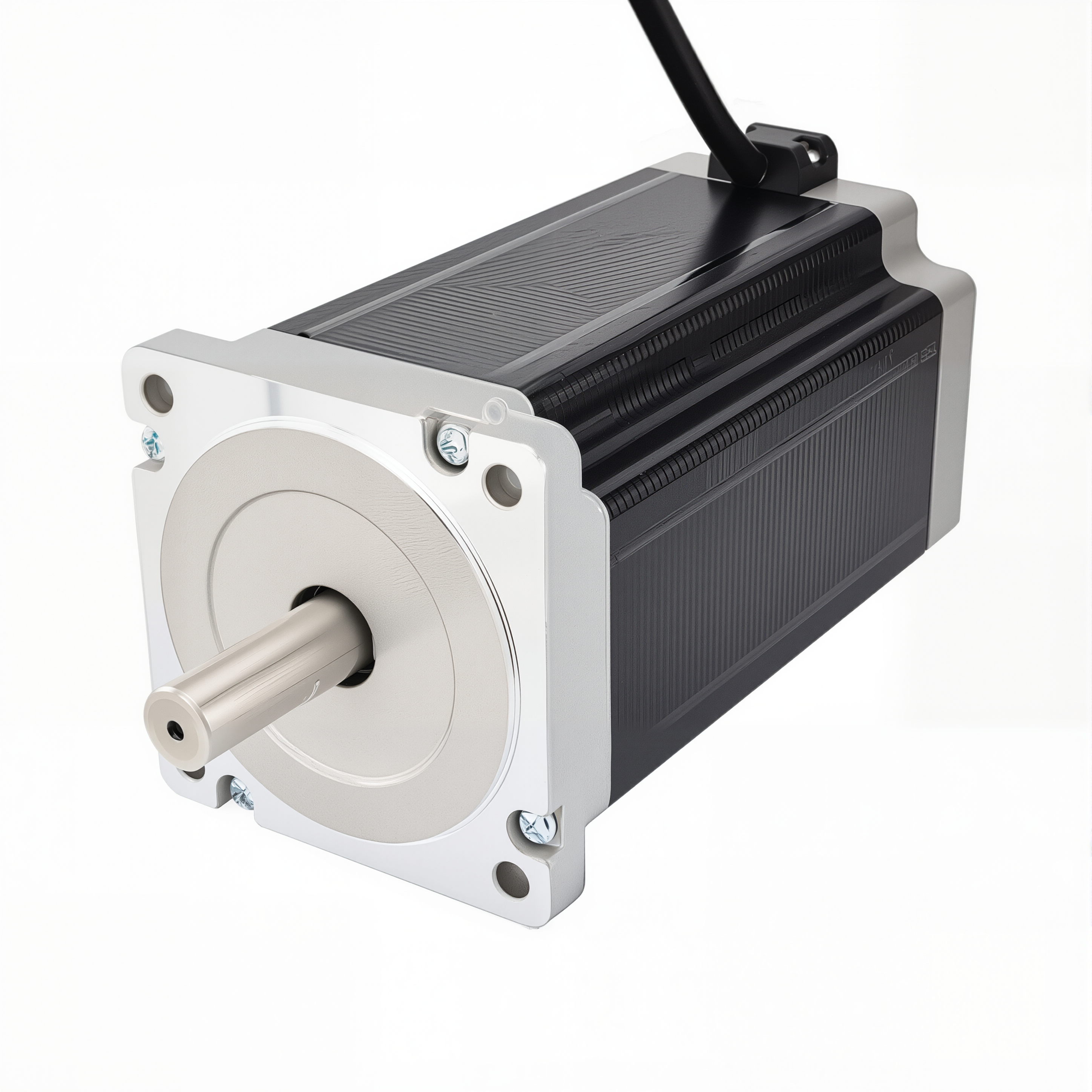 34 Single Shaft Bipolar Stepper Motor,1.8°Step,1300N·cm Torque,5A Current,151.5mm Body,4_Wire