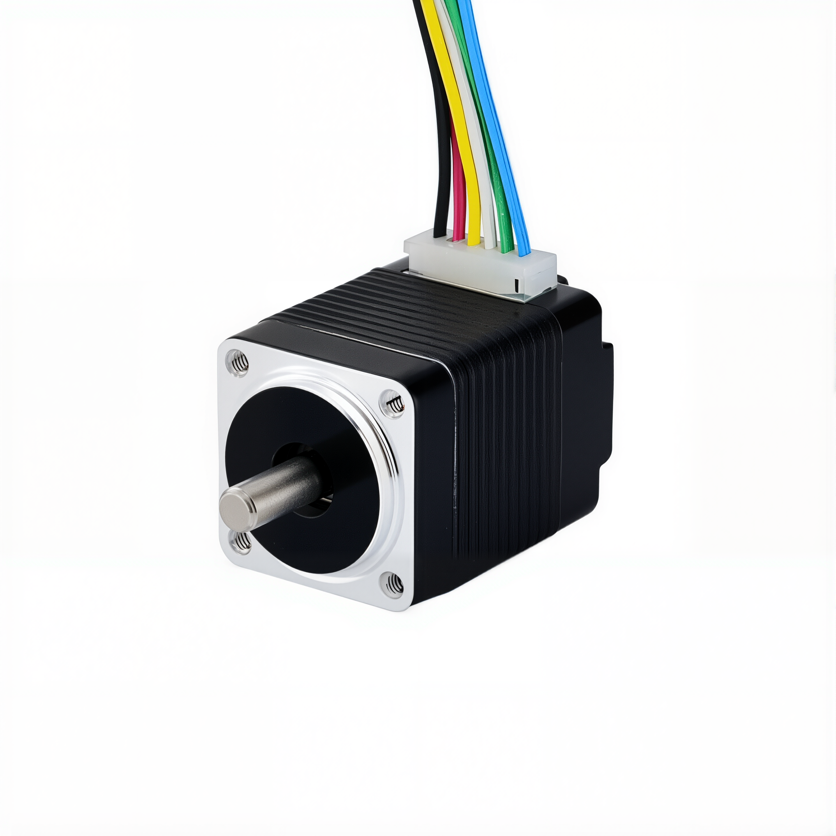 8 Single Shaft Unipolar Stepper Motor,1.8°Step,1.8N·cm Torque,0.5A Current,30mm Body,6_Wire