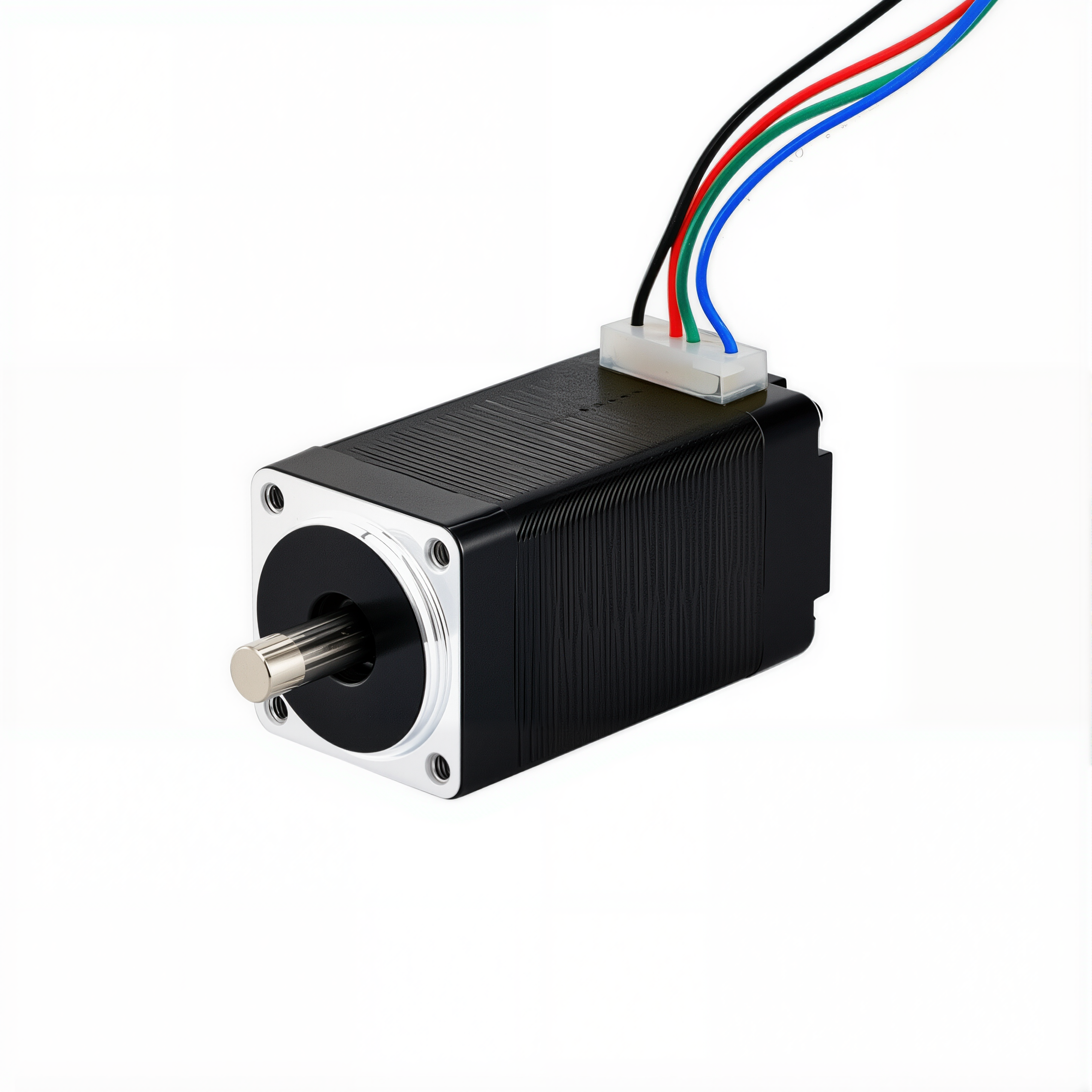 8 Dual Shaft Bipolar Stepper Motor,1.8°Step,4N·cm Torque,0.6A Current,38mm Body,4_Wire