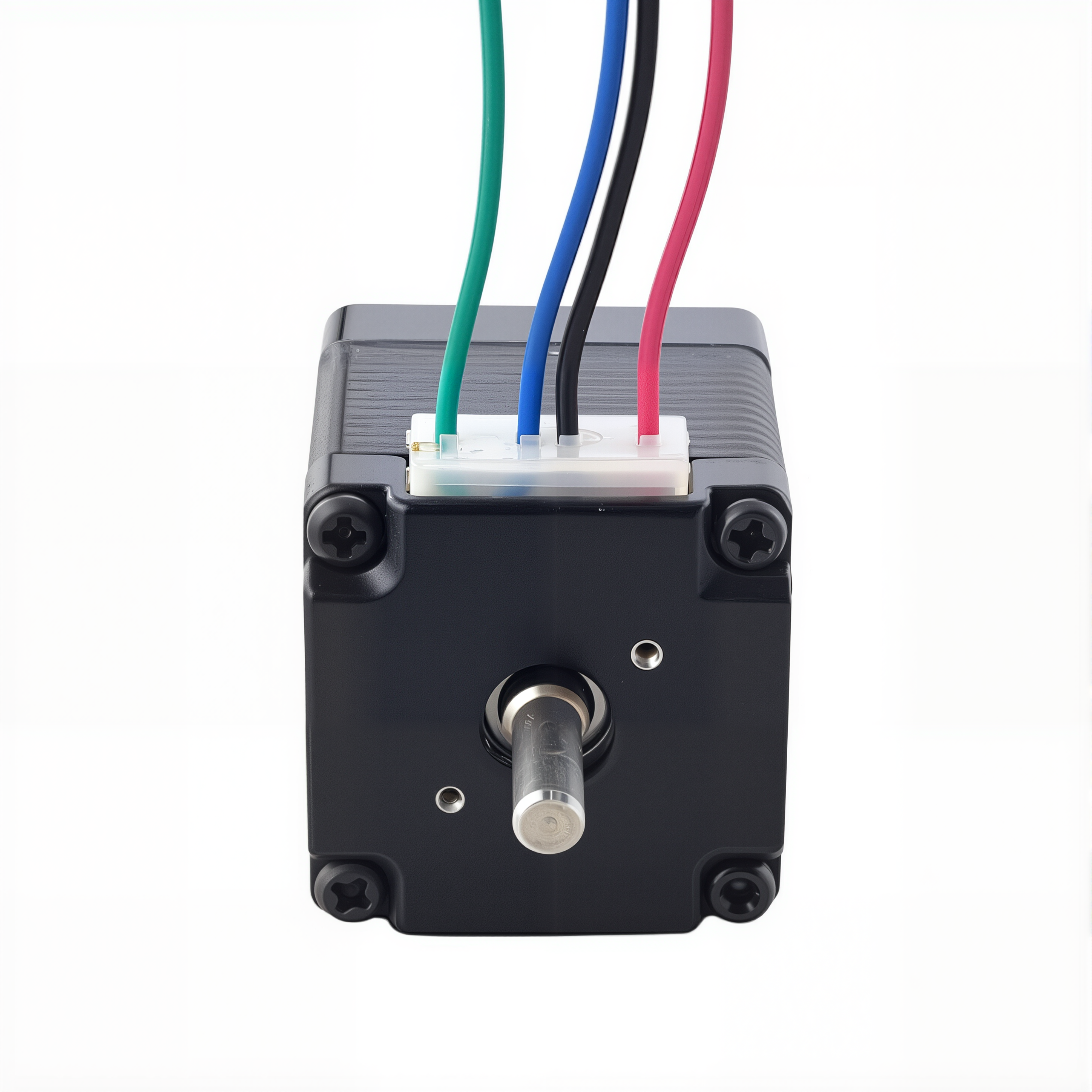 11 Dual Shaft Bipolar Stepper Motor,1.8°Step,7N·cm Torque,0.67A Current,31.5mm Body,4_Wire