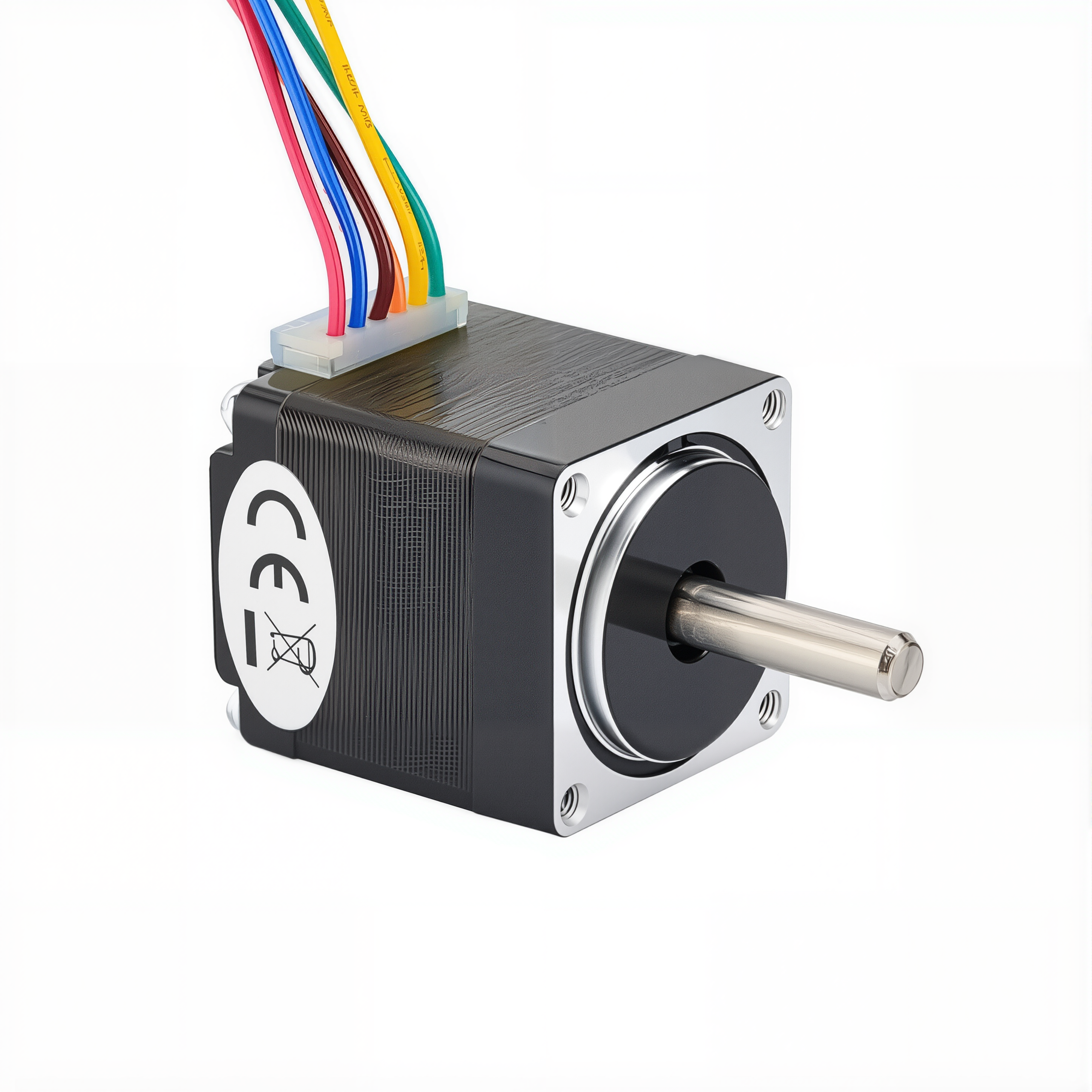 11 Dual Shaft Unipolar Stepper Motor,1.8°Step,4.3N·cm Torque,0.95A Current,31.5mm Body,6_Wire