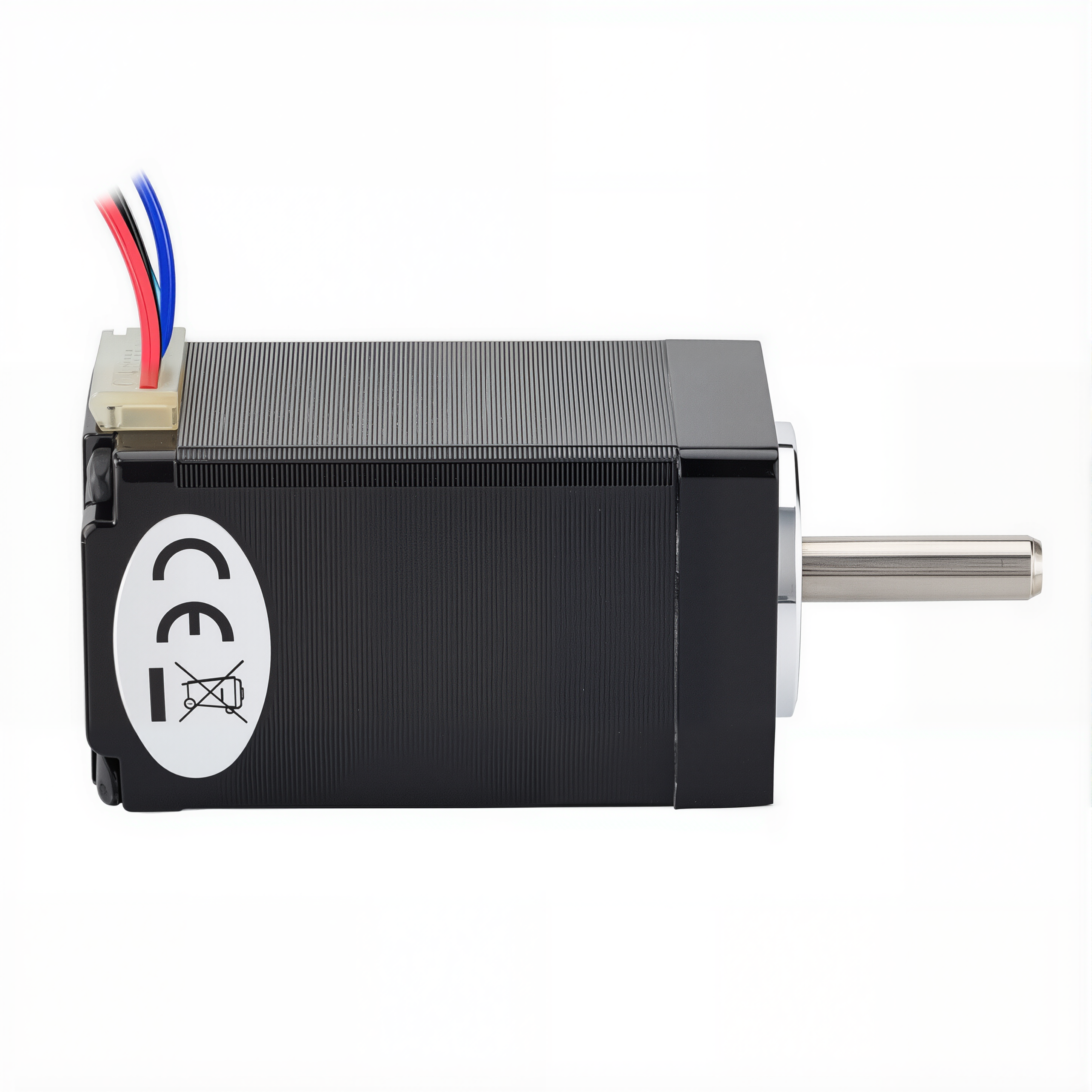11 Single Shaft Bipolar Stepper Motor,1.8°Step,12N·cm Torque,0.67A Current,51mm Body,4_Wire