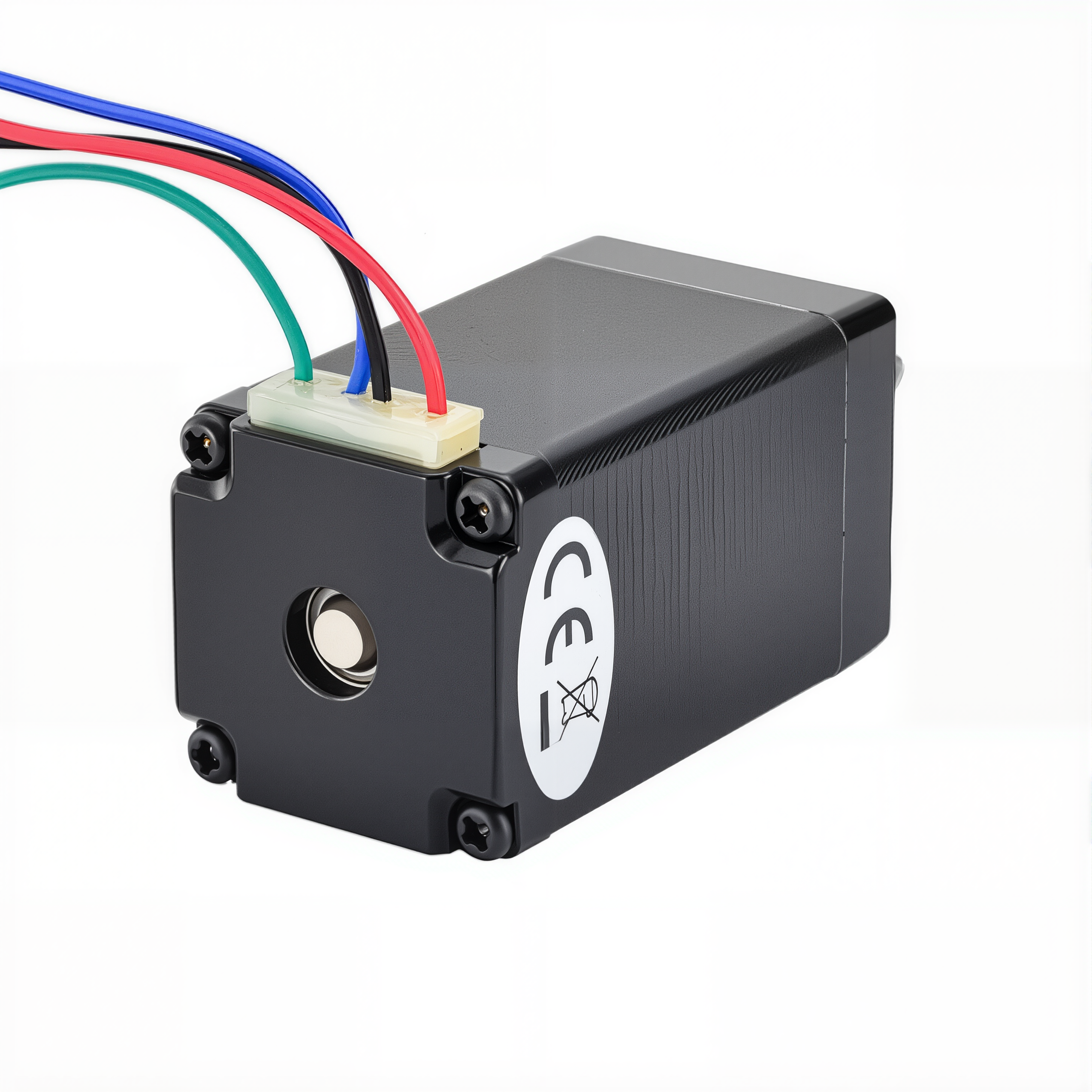 11 Single Shaft Bipolar Stepper Motor,1.8°Step,12N·cm Torque,0.67A Current,51mm Body,4_Wire