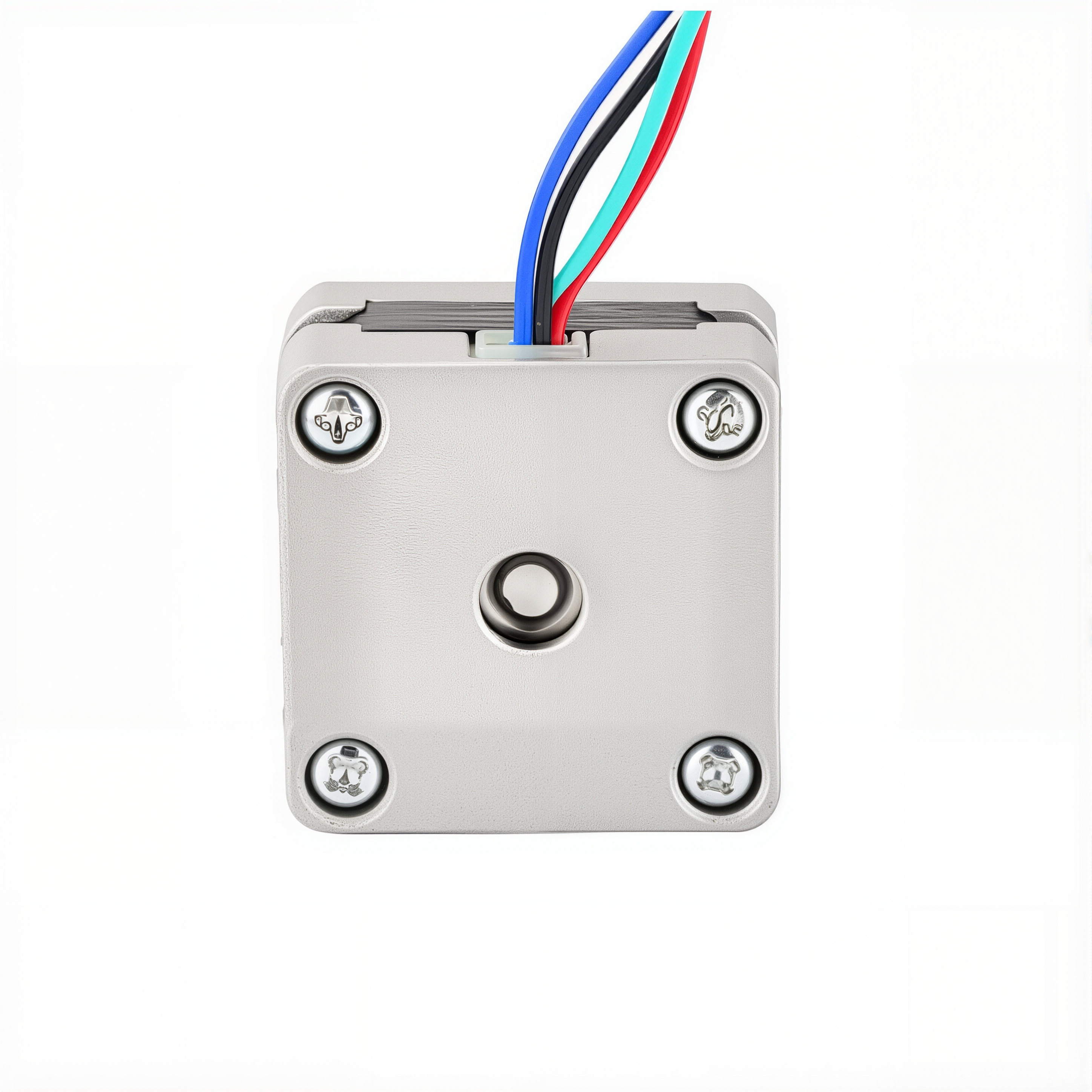 14 Single Shaft Bipolar Stepper Motor,1.8°Step,5N·cm Torque,0.4A Current,20mm Body,4_Wire