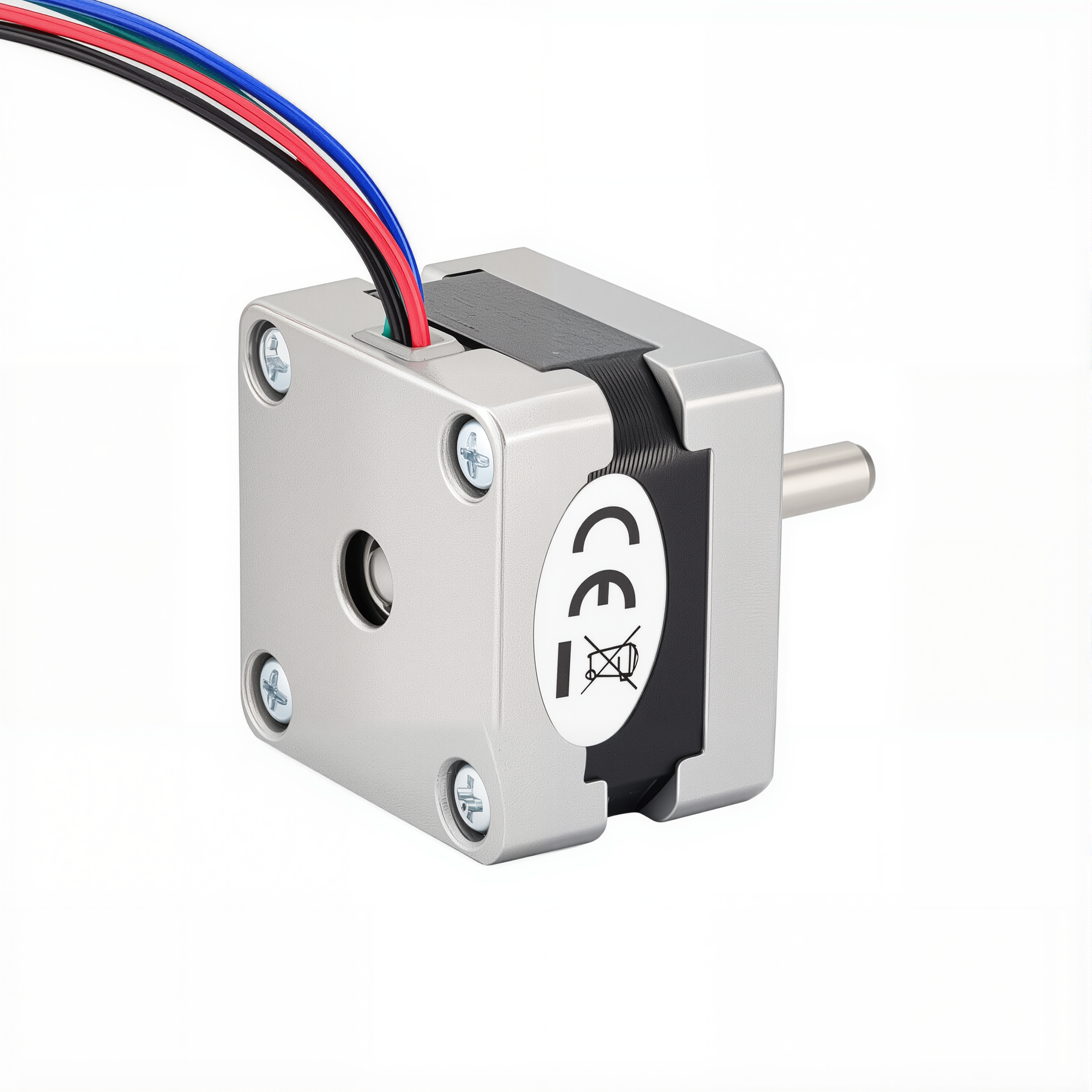 14 Single Shaft Bipolar Stepper Motor,1.8°Step,14N·cm Torque,0.4A Current,26mm Body,4_Wire