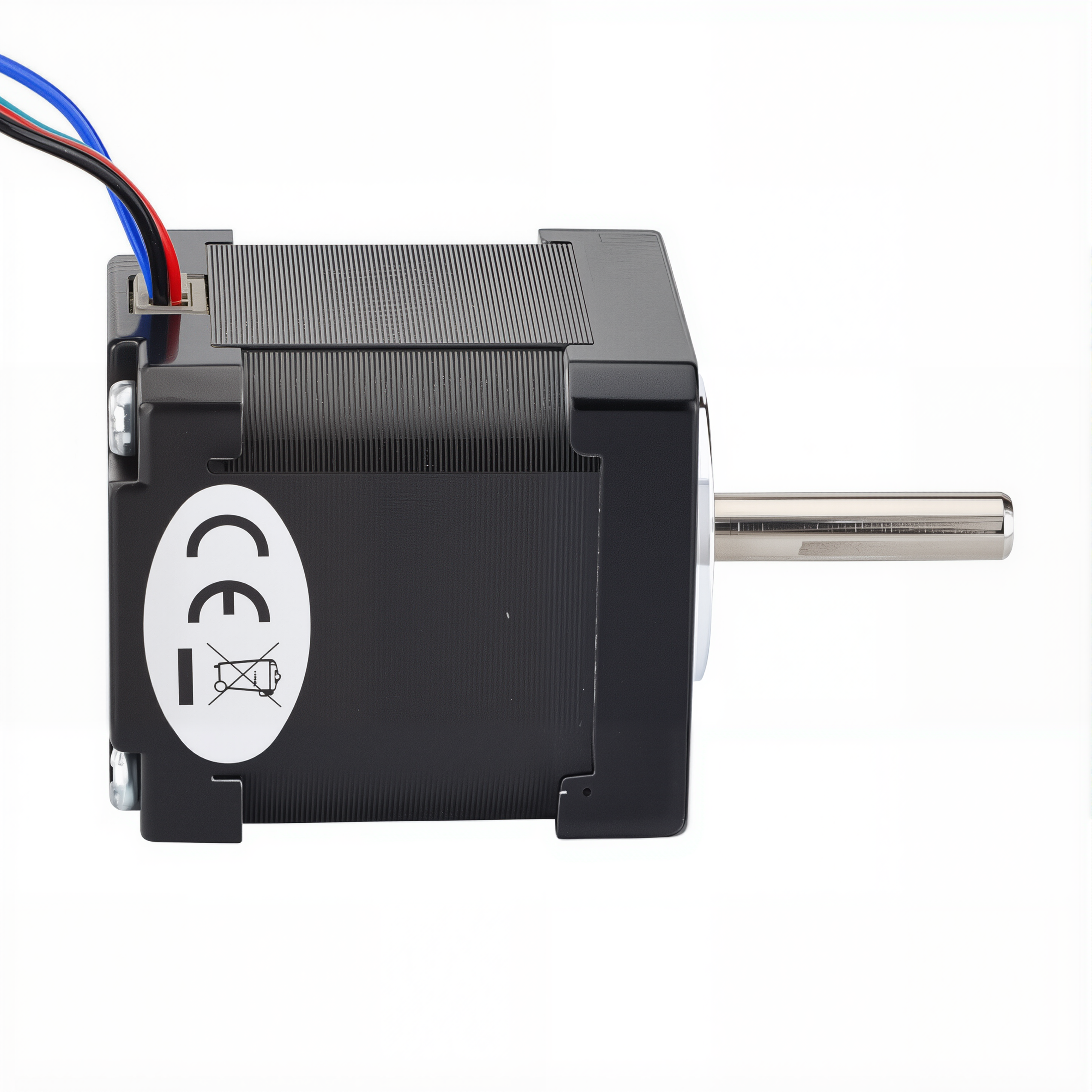 14 Single Shaft Bipolar Stepper Motor,1.8°Step,23N·cm Torque,0.5A Current,42mm Body,4_Wire