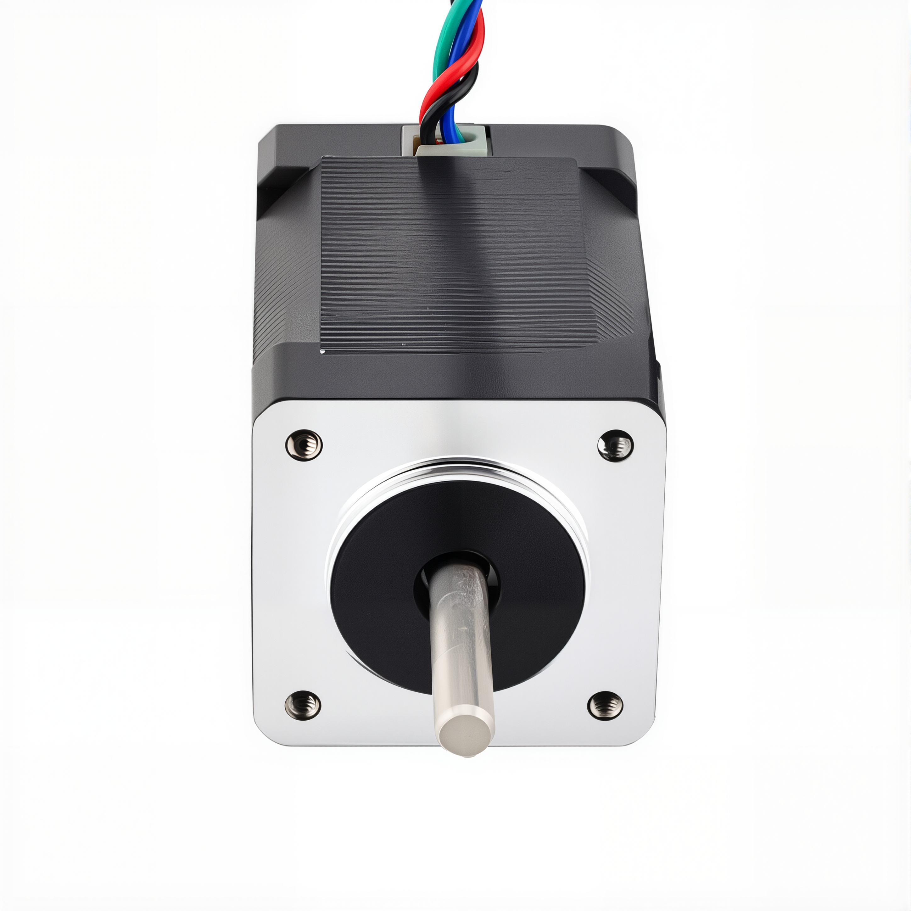 14 Single Shaft Bipolar Stepper Motor,1.8°Step,30N·cm Torque,0.8A Current,45mm Body,4_Wire