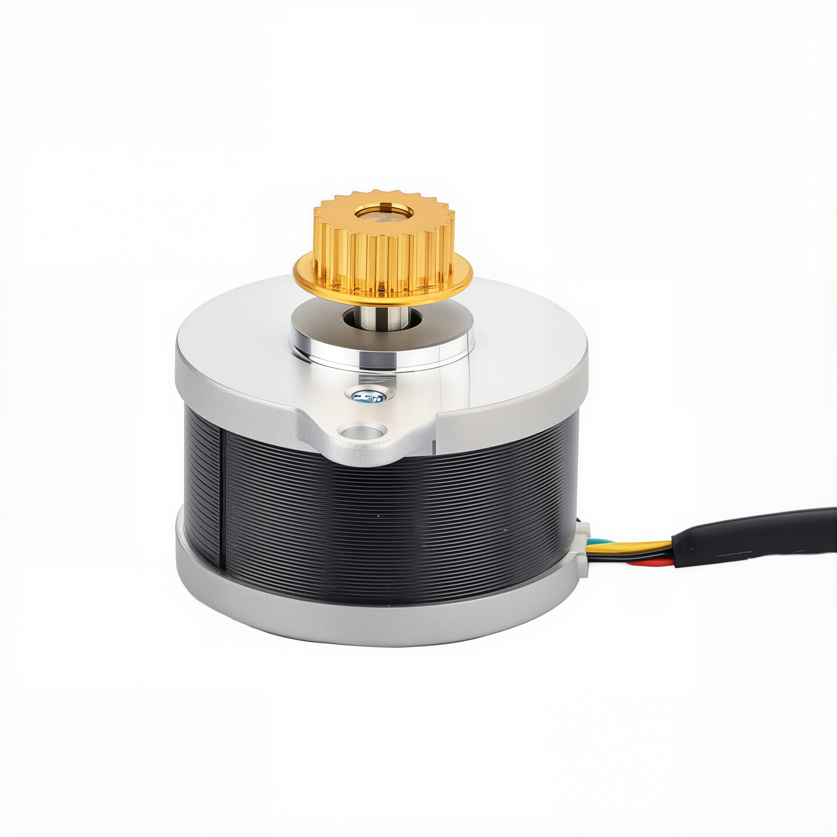 14 Single Shaft Bipolar Stepper Motor,0.9°Step,9.5N·cm Torque,0.43A Current,21.5mm Body,4_Wire