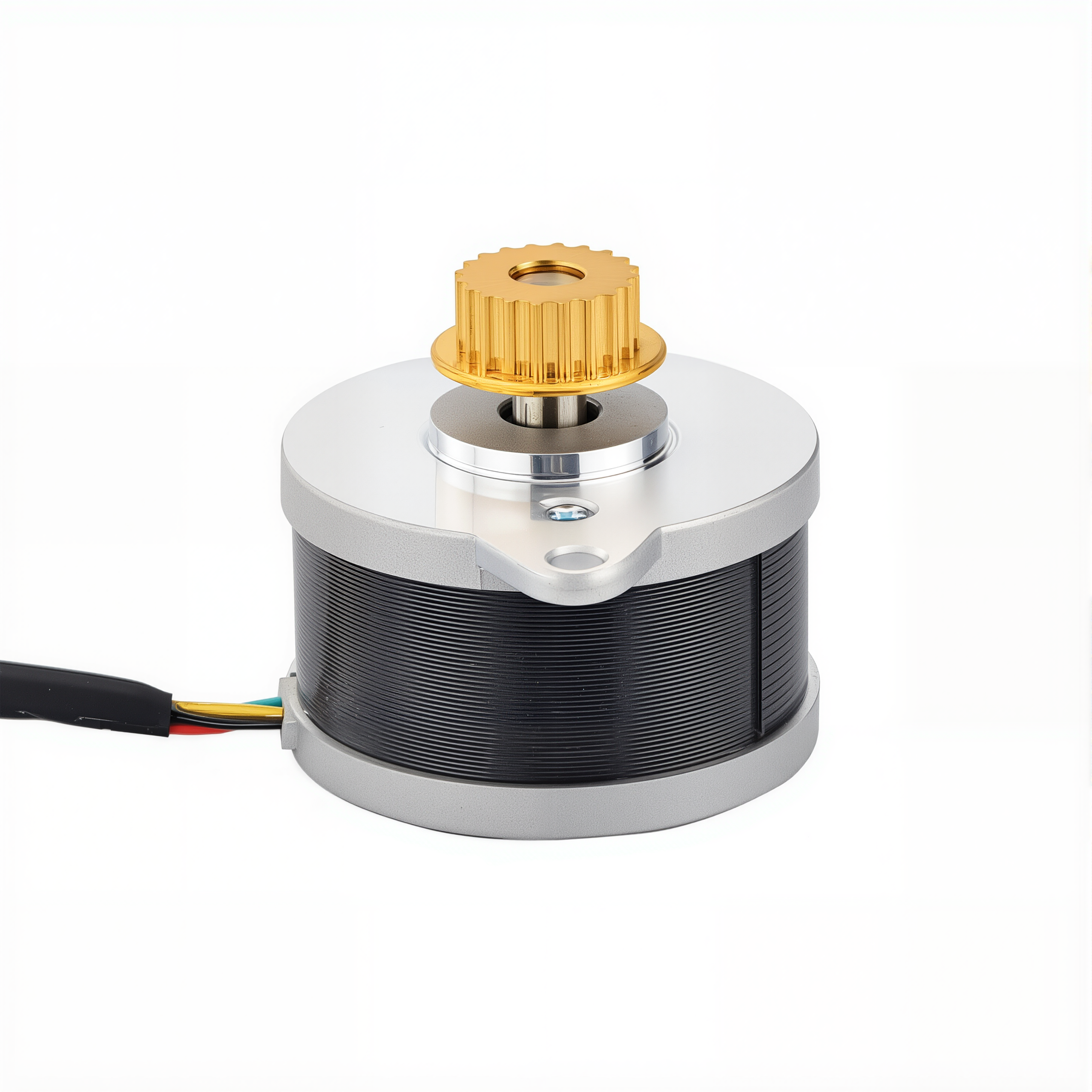 14 Single Shaft Bipolar Stepper Motor,0.9°Step,9.5N·cm Torque,0.43A Current,21.5mm Body,4_Wire