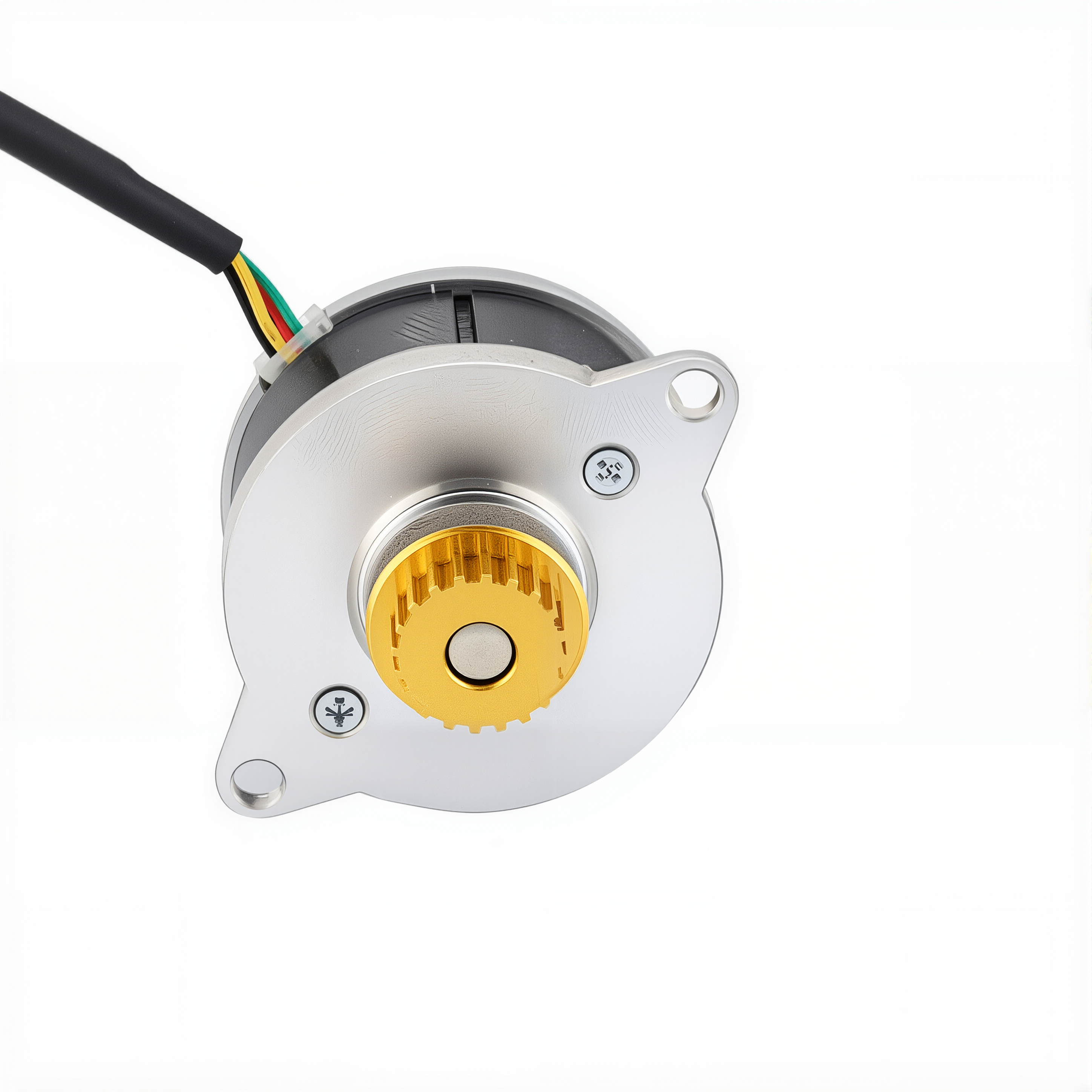 14 Single Shaft Bipolar Stepper Motor,0.9°Step,9.5N·cm Torque,0.43A Current,21.5mm Body,4_Wire