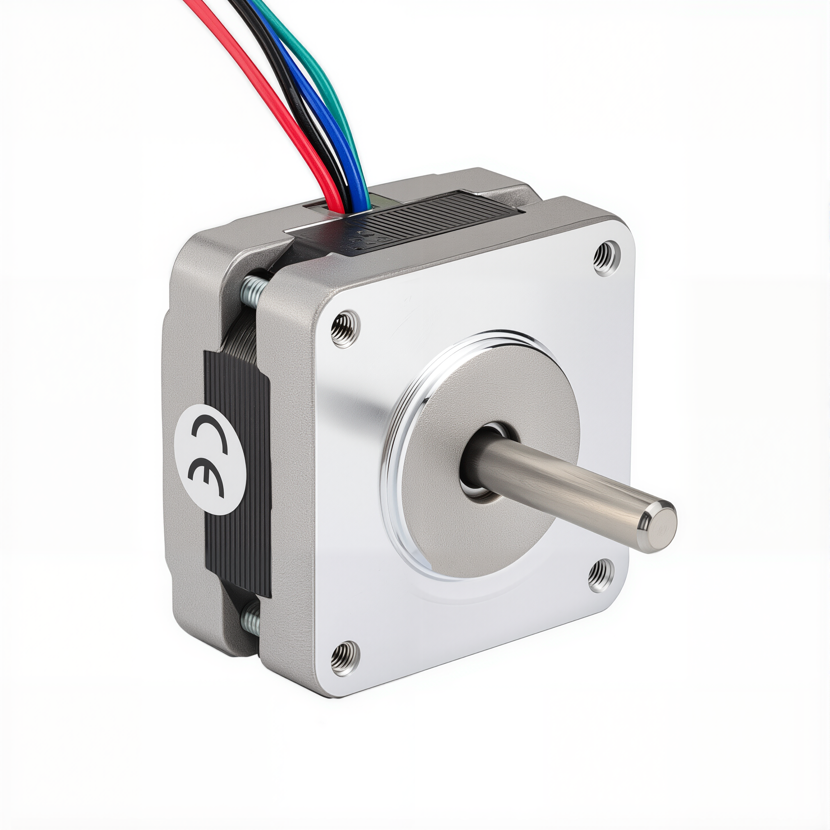 16 Single Shaft Bipolar Stepper Motor,0.9°Step,11N·cm Torque,1.2A Current,22mm Body,4_Wire