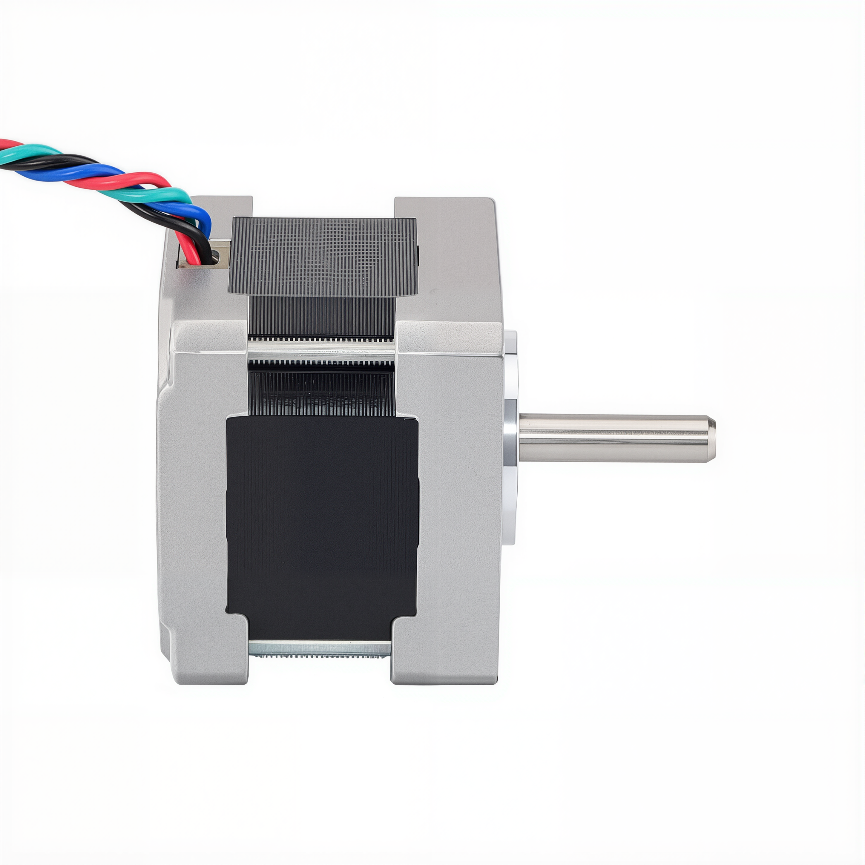 16 Single Shaft Bipolar Stepper Motor,0.9°Step,18N·cm Torque,0.4A Current,34mm Body,4_Wire