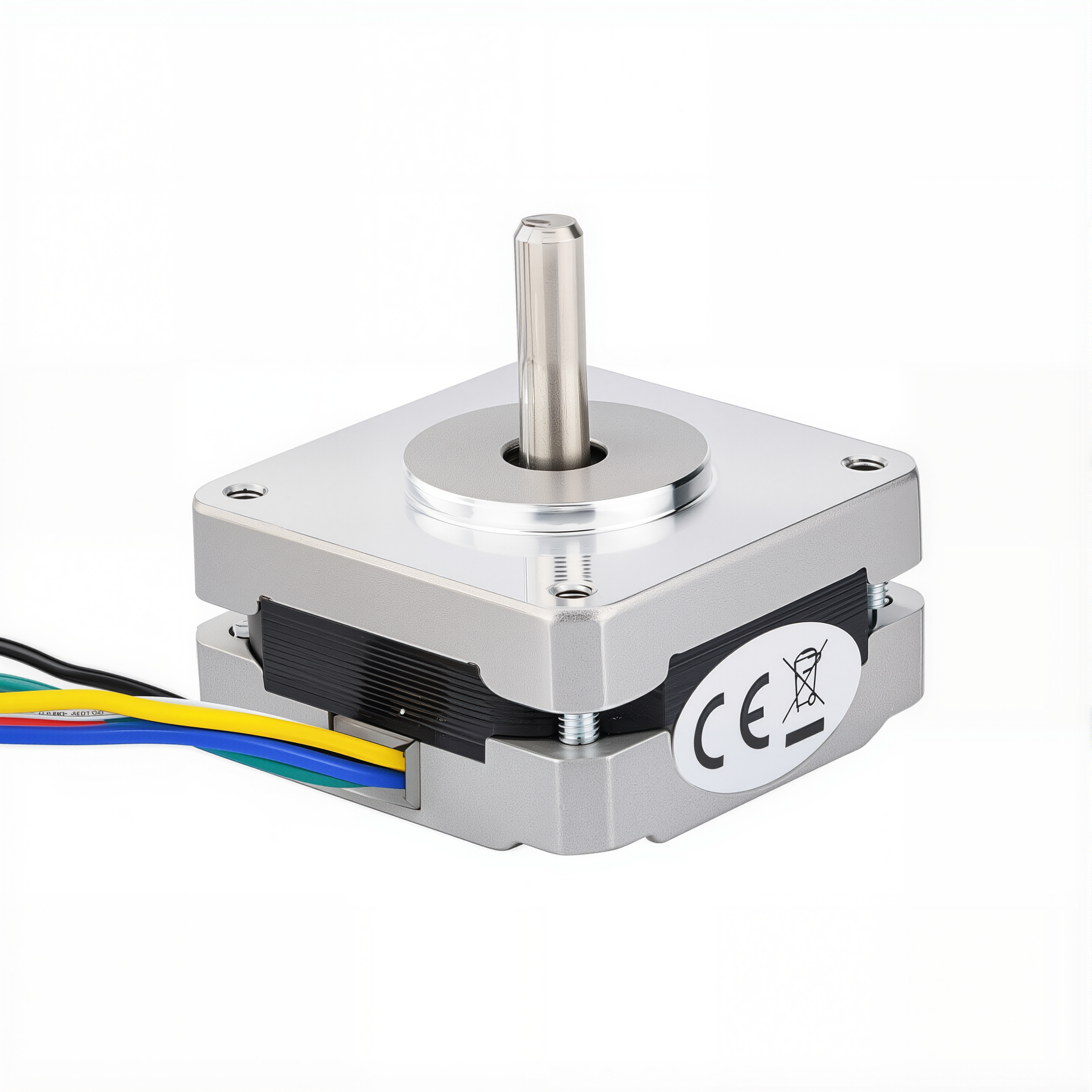 16 Single Shaft Unipolar Stepper Motor,1.8°Step,8N·cm Torque,0.5A Current,20mm Body,6_Wire