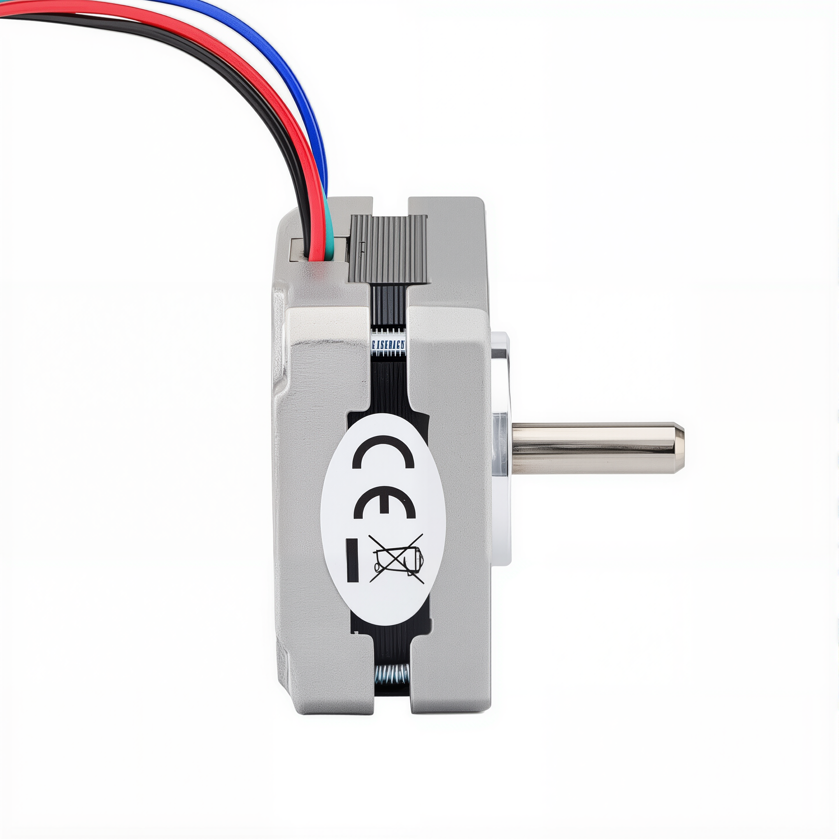 16 Single Shaft Bipolar Stepper Motor,1.8°Step,8.7N·cm Torque,0.6A Current,20mm Body,4_Wire