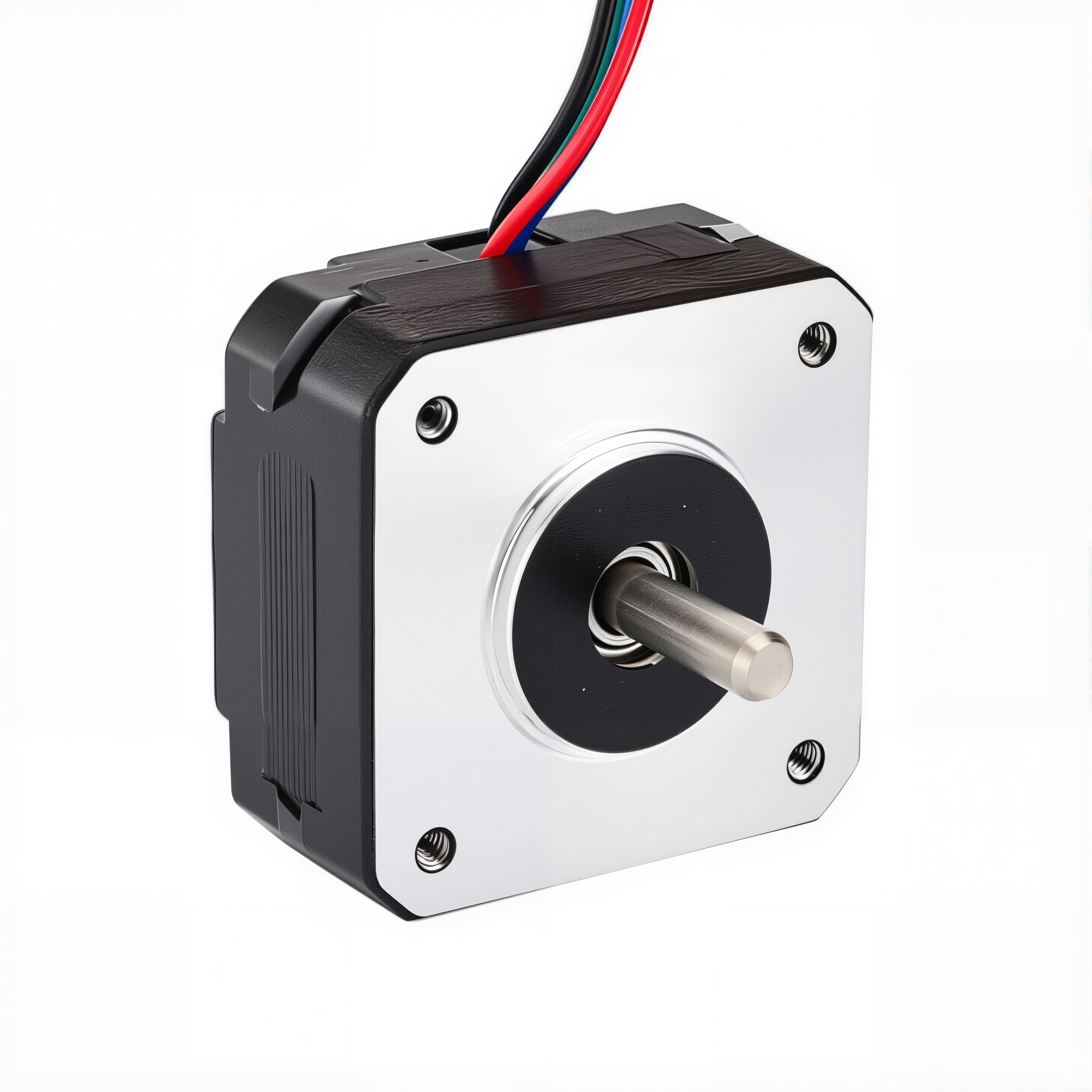 17 Single Shaft Bipolar Stepper Motor,0.9°Step,11N·cm Torque,1.2A Current,22mm Body,4_Wire