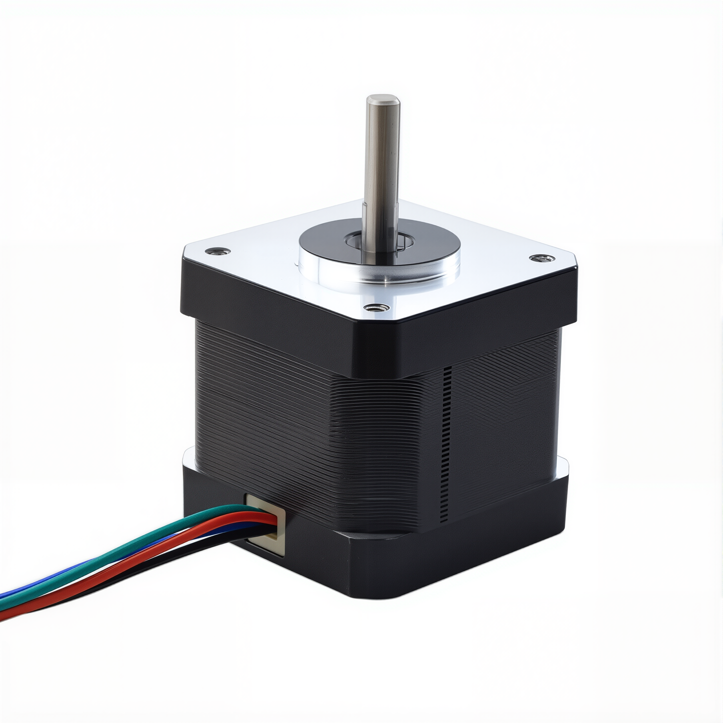 17 Single Shaft Bipolar Stepper Motor,0.9°Step,36N·cm Torque,0.9A Current,40mm Body,4_Wire