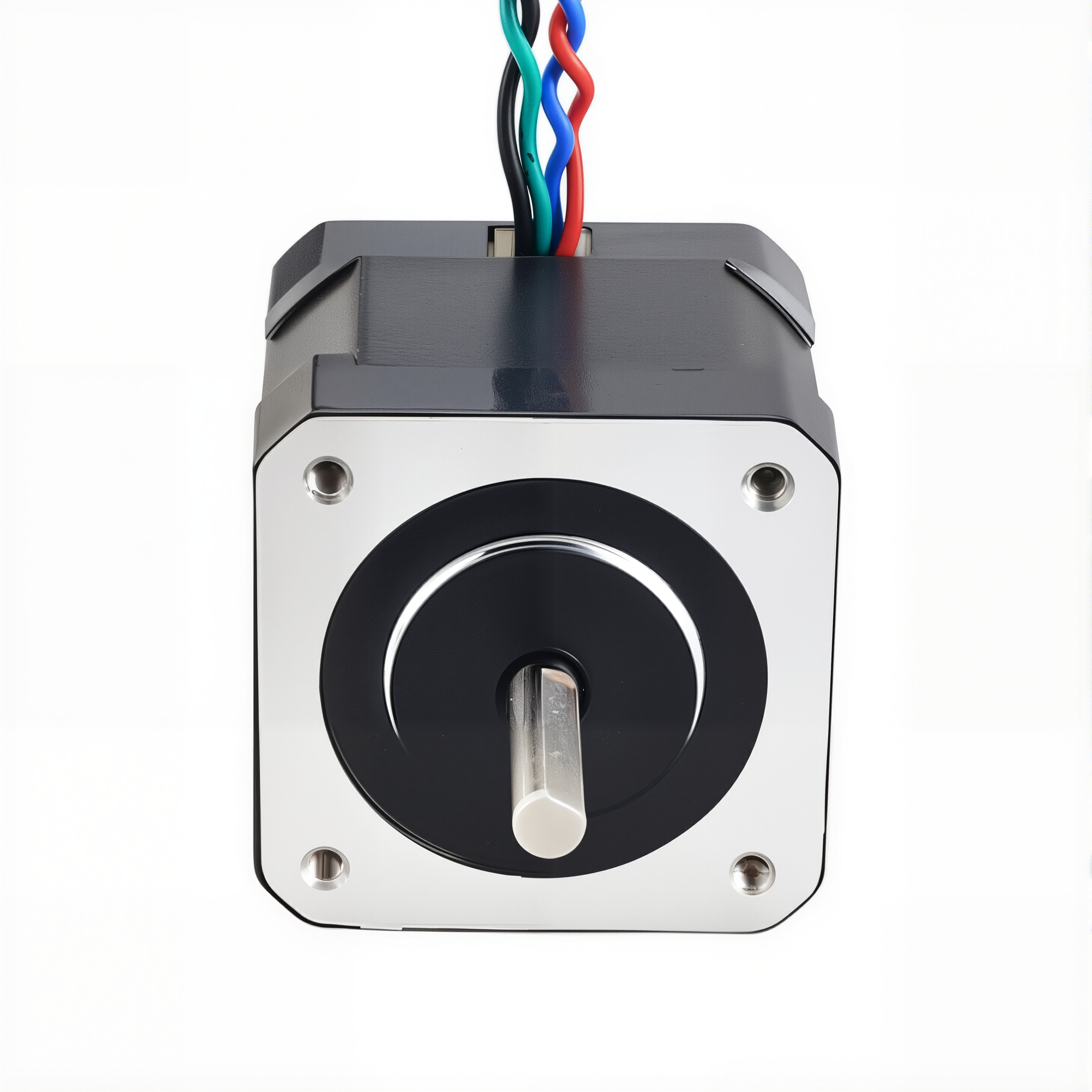 17 Single Shaft Bipolar Stepper Motor,0.9°Step,33N·cm Torque,1A Current,40mm Body,4_Wire