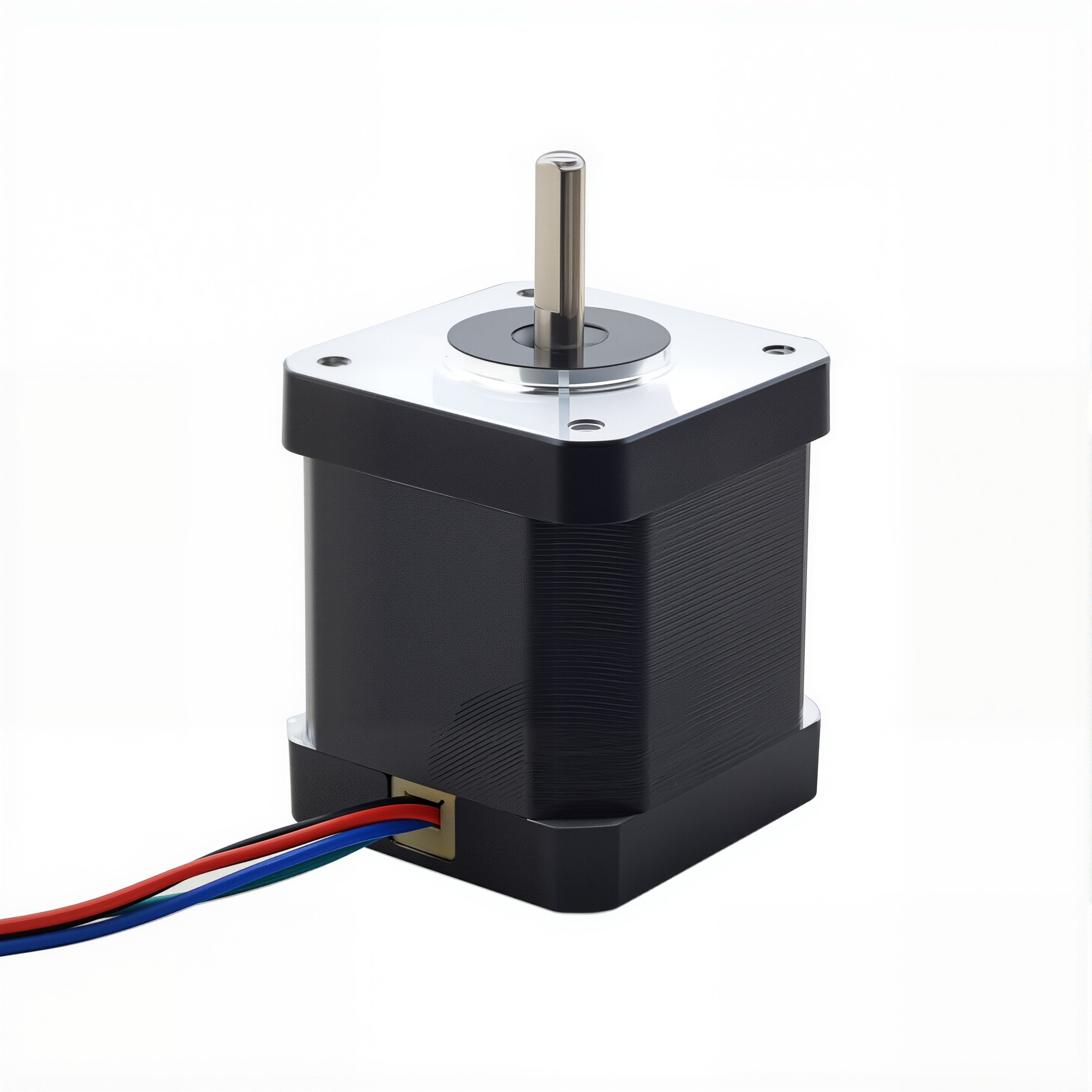 17 Single Shaft Bipolar Stepper Motor,0.9°Step,42N·cm Torque,1.68A Current,48mm Body,4_Wire