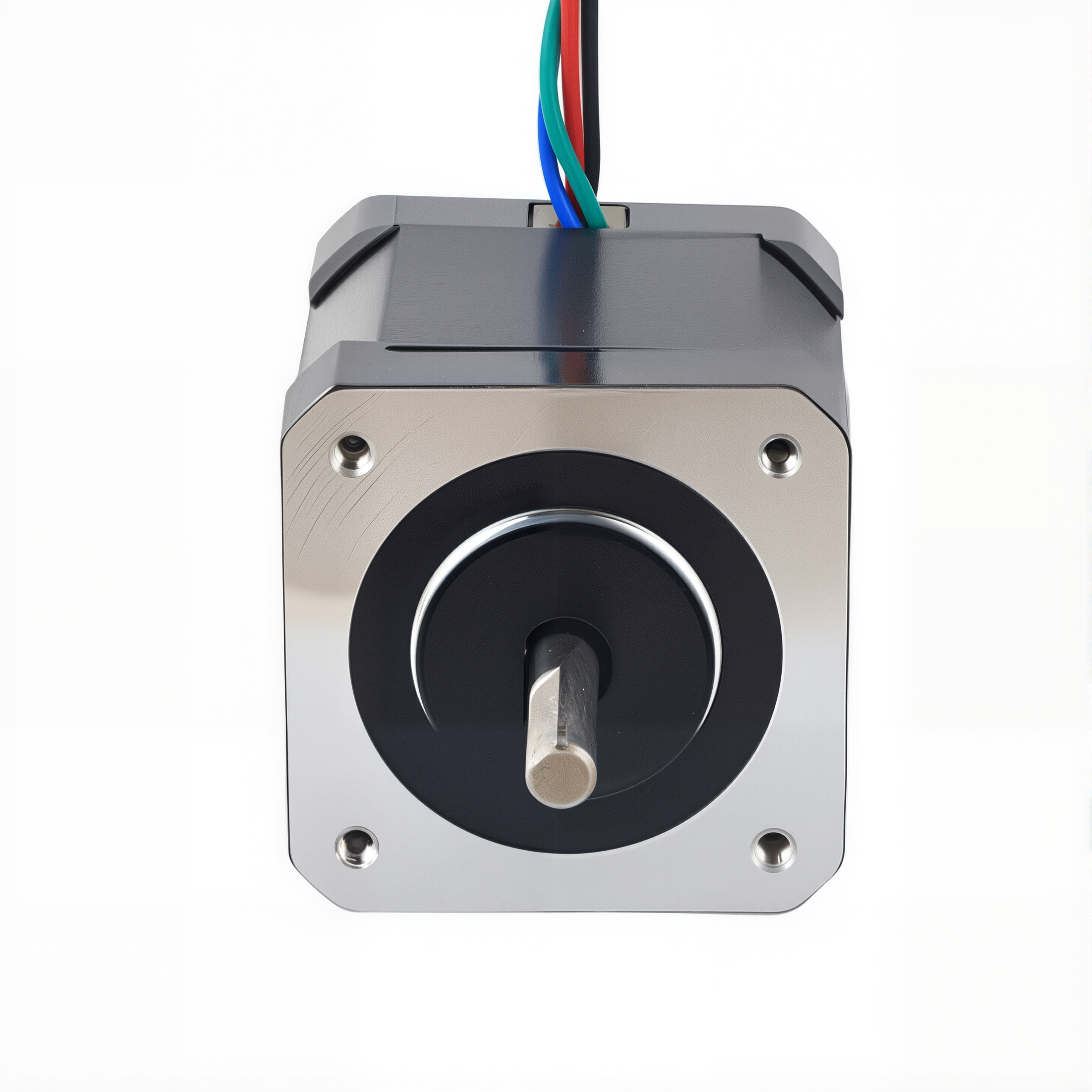 17 Single Shaft Bipolar Stepper Motor,0.9°Step,42N・cm Torque,1.68A Current,48mm Body,4_Wire
