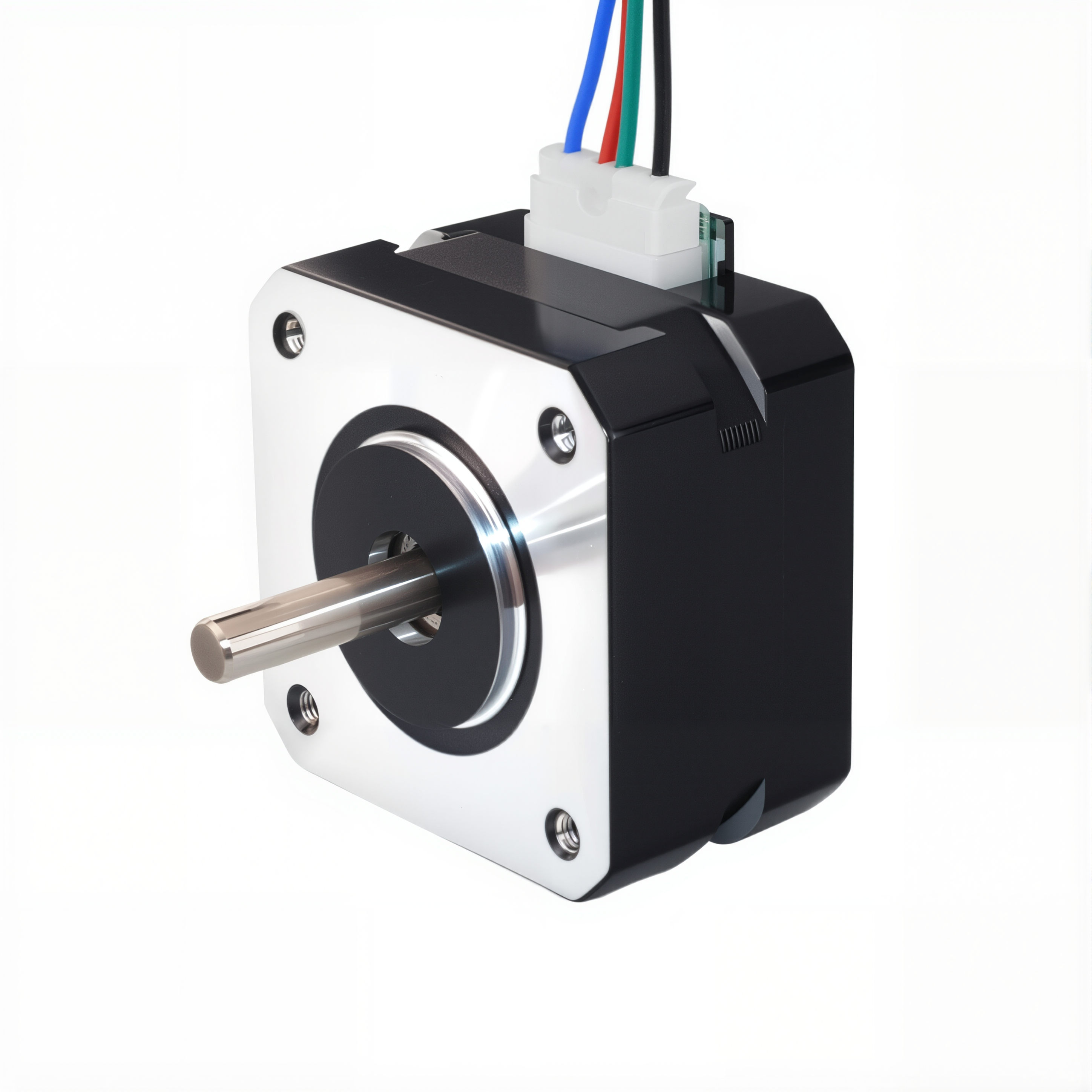 17 Single Shaft Bipolar Stepper Motor,1.8°Step,10N·cm Torque,1.5A Current,24mm Body,4_Wire