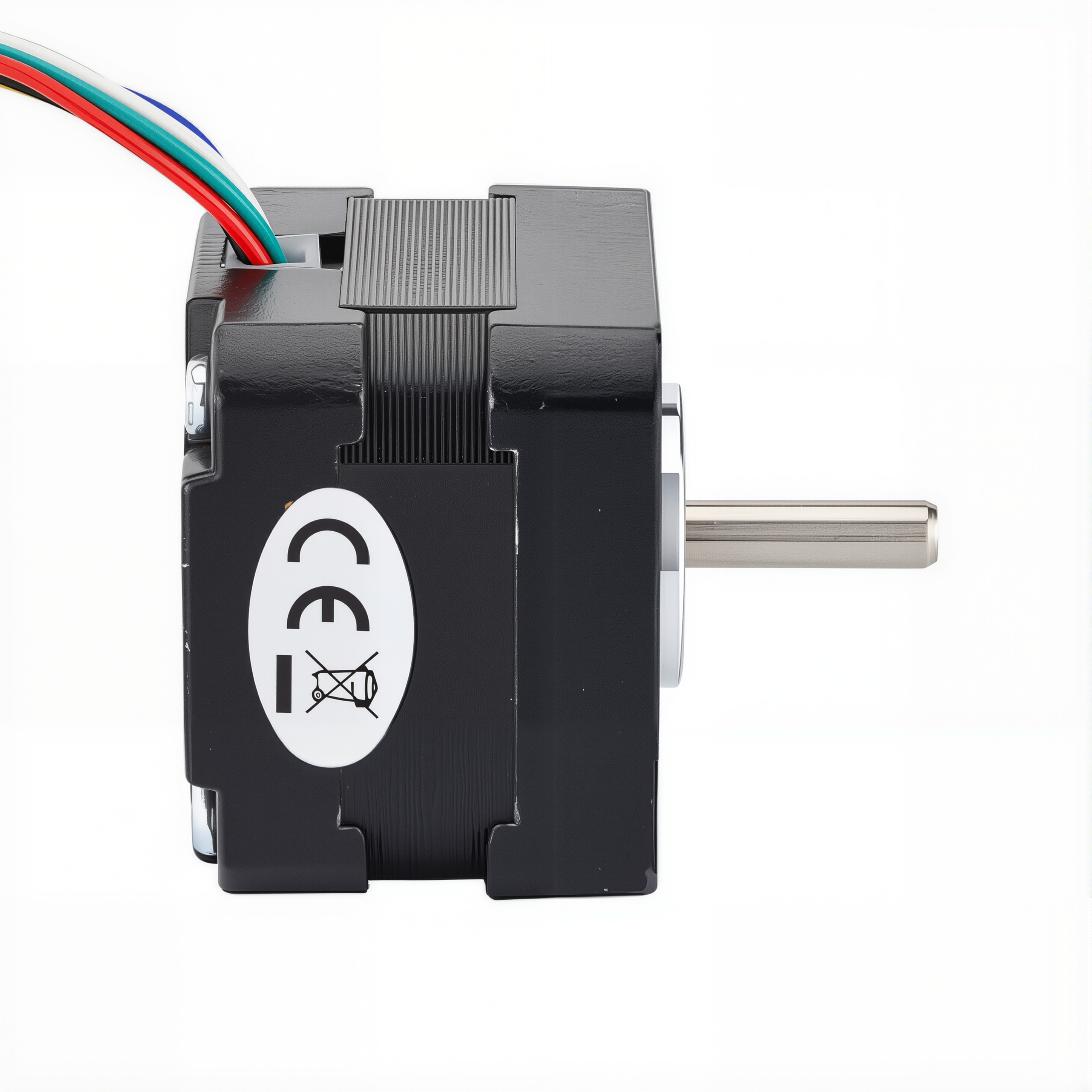 17 Single Shaft Unipolar Stepper Motor,1.8°Step,16N·cm Torque,0.95A Current,33mm Body,6_Wire