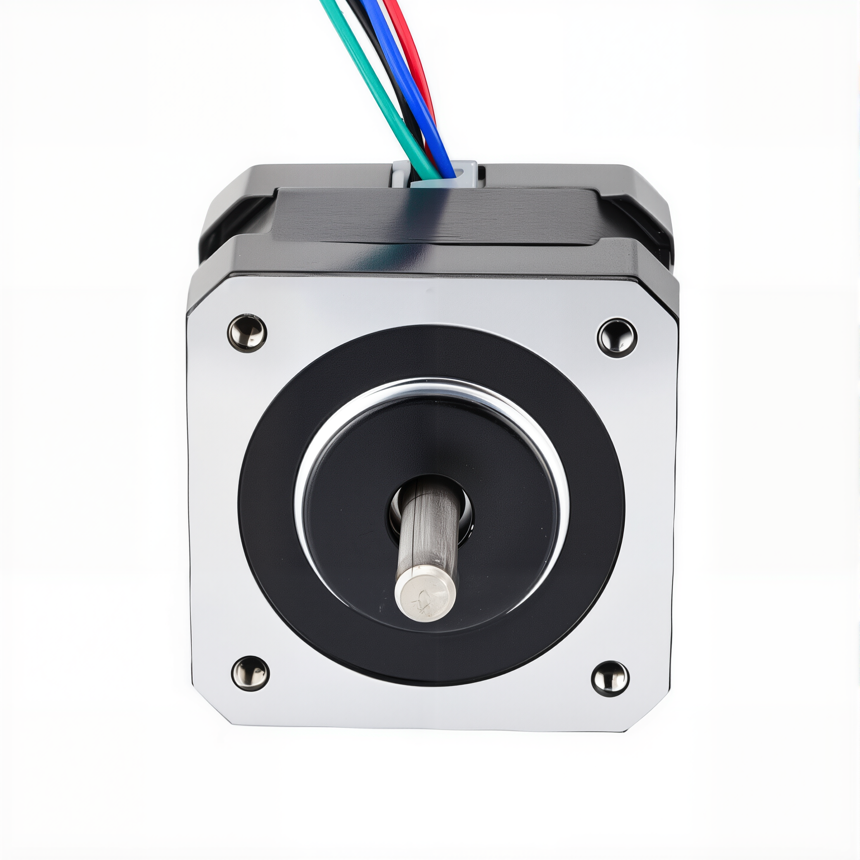 17 Dual Shaft Bipolar Stepper Motor,1.8°Step,22N·cm Torque,1.33A Current,33mm Body,4_Wire