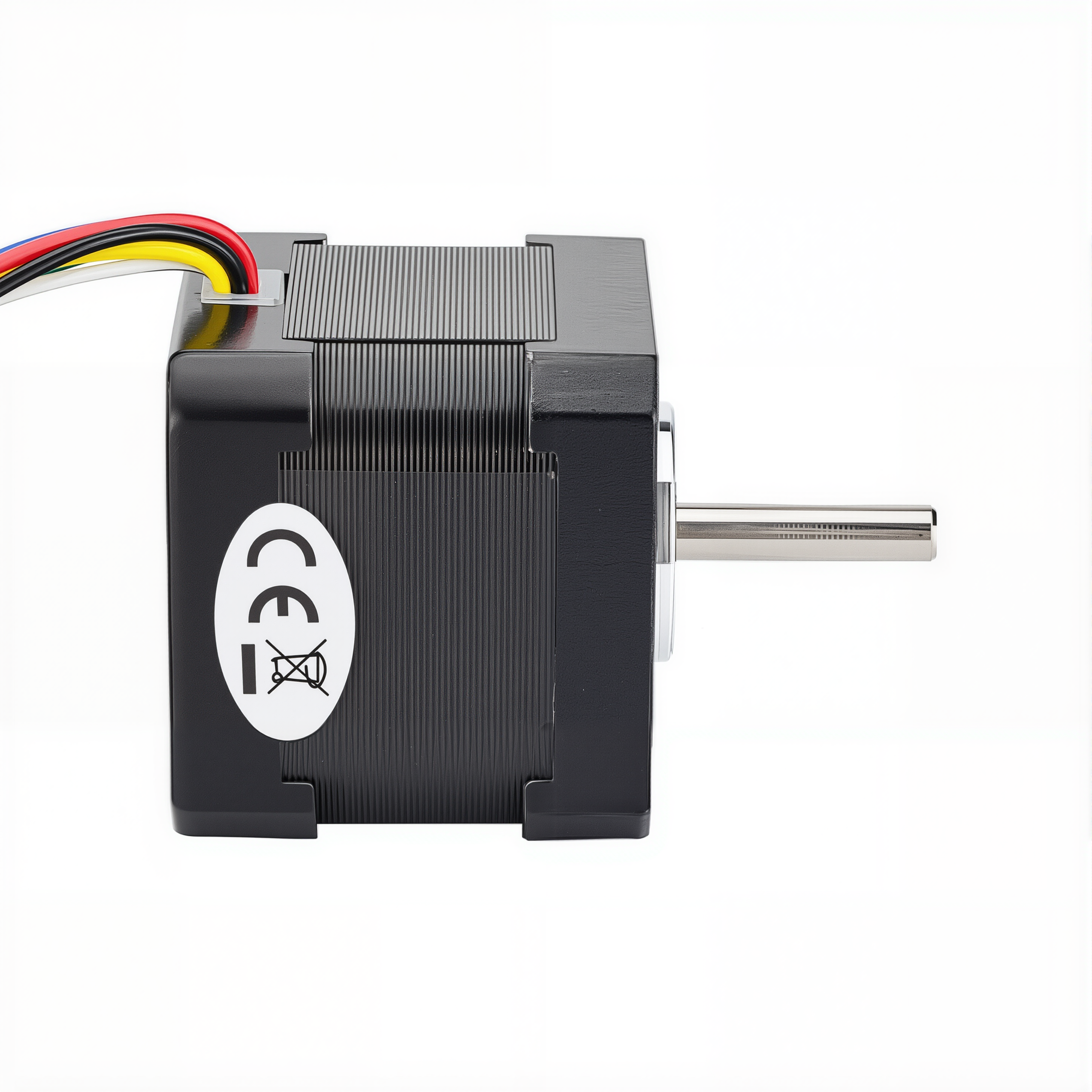 17 Single Shaft Unipolar Stepper Motor,1.8°Step,26N·cm Torque,1.2A Current,39mm Body,6_Wire