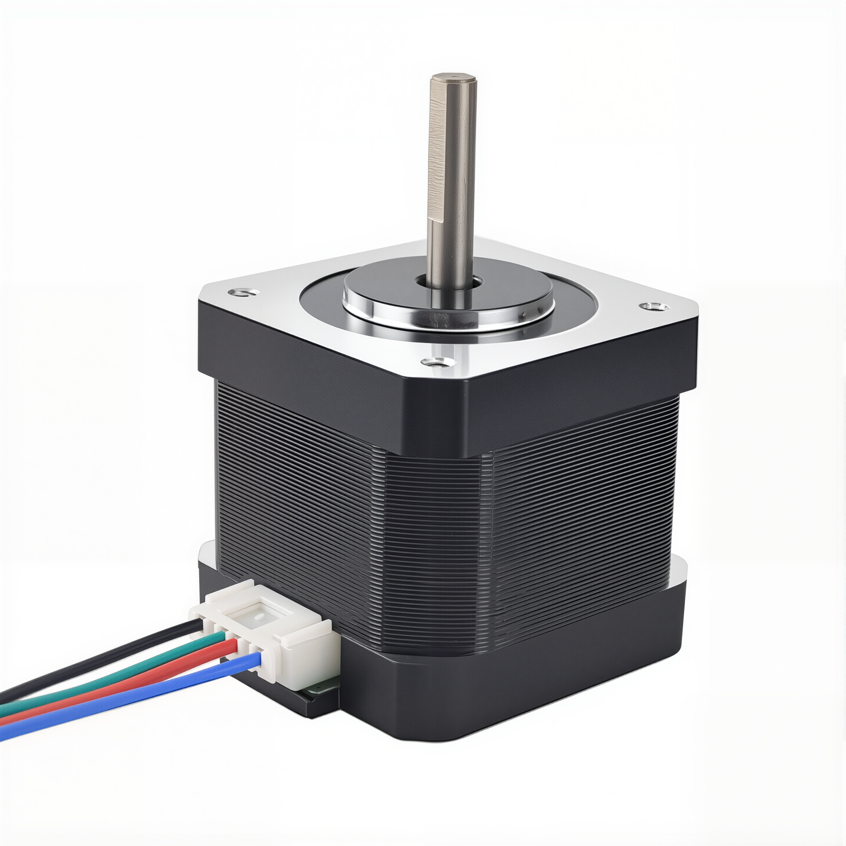 17 Single Shaft Bipolar Stepper Motor,1.8°Step,40N·cm Torque,1.5A Current,40mm Body,4_Wire