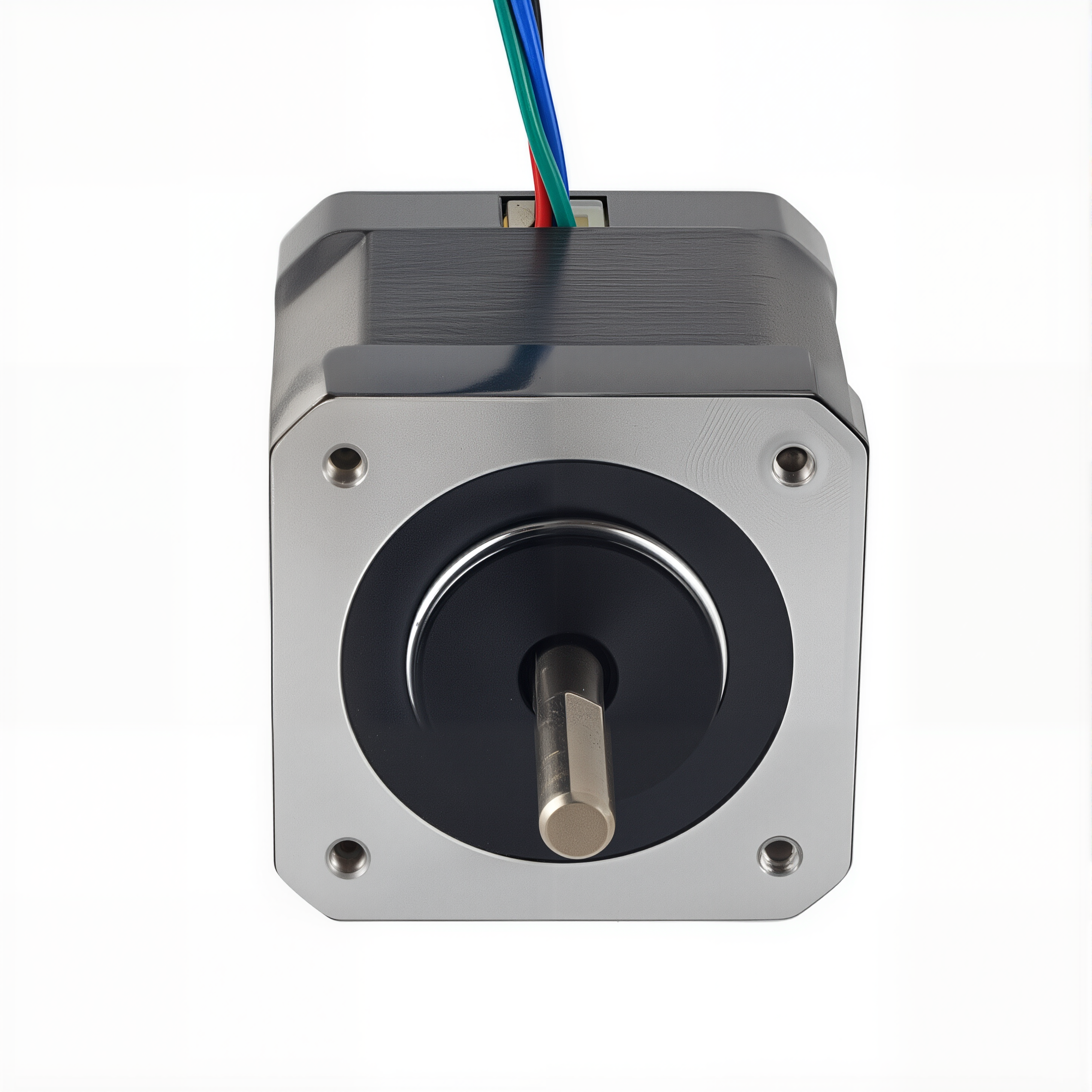 17 Single Shaft Bipolar Stepper Motor,1.8°Step,45N·cm Torque,1.5A Current,39mm Body,4_Wire