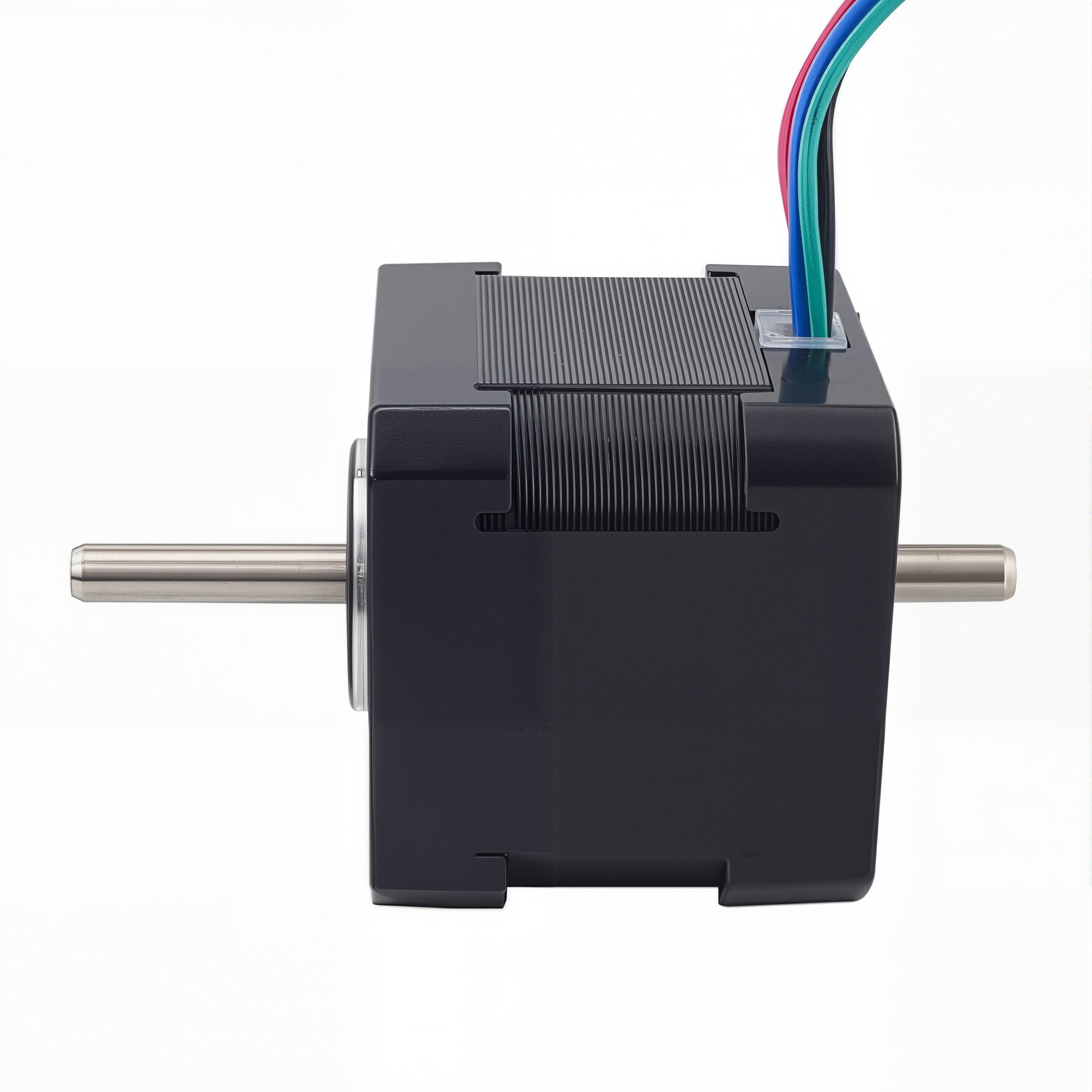 17 Dual Shaft Bipolar Stepper Motor,1.8°Step,45N·cm Torque,2A Current,40mm Body,4_Wire