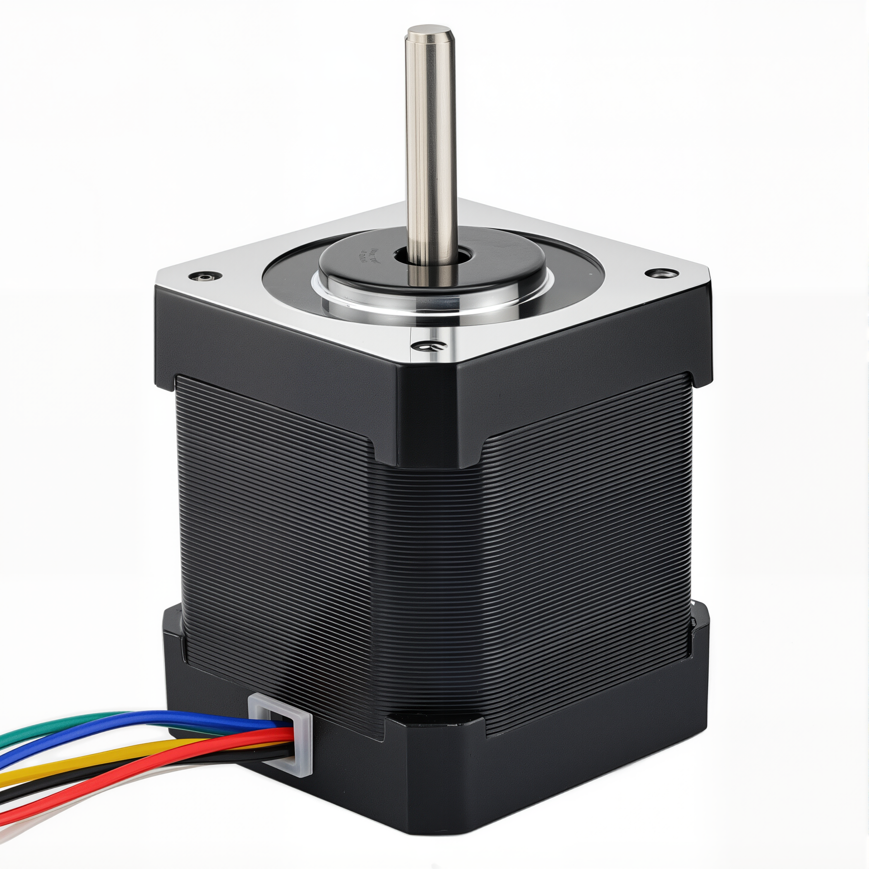 17 Single Shaft Unipolar Stepper Motor,1.8°Step,32N·cm Torque,0.4A Current,48mm Body,6_Wire