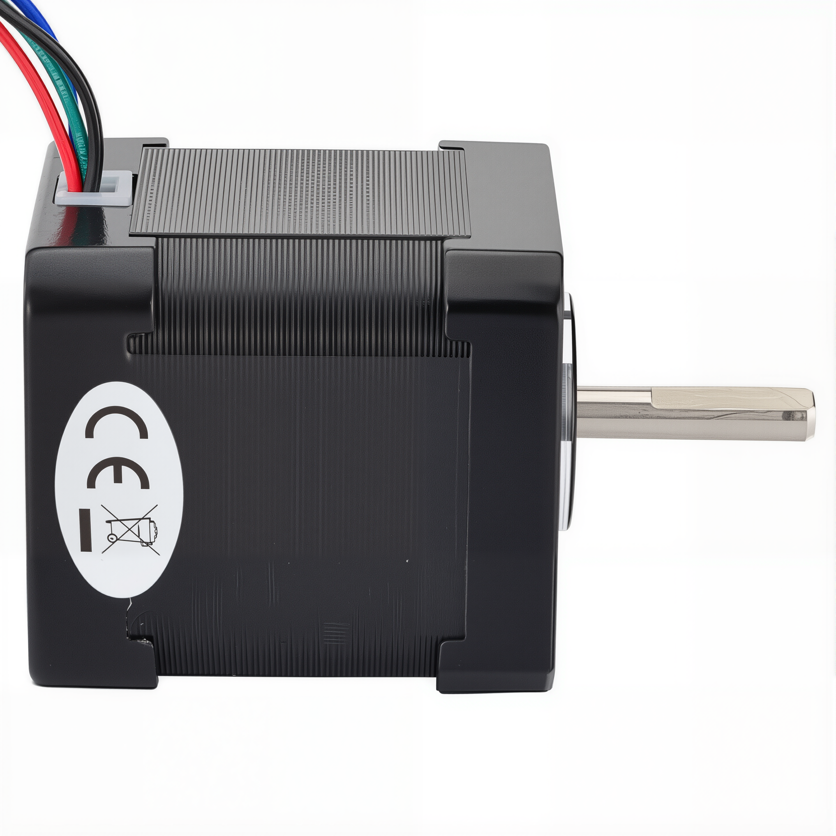 17 Single Shaft Bipolar Stepper Motor,1.8°Step,44N·cm Torque,0.85A Current,48mm Body,4_Wire