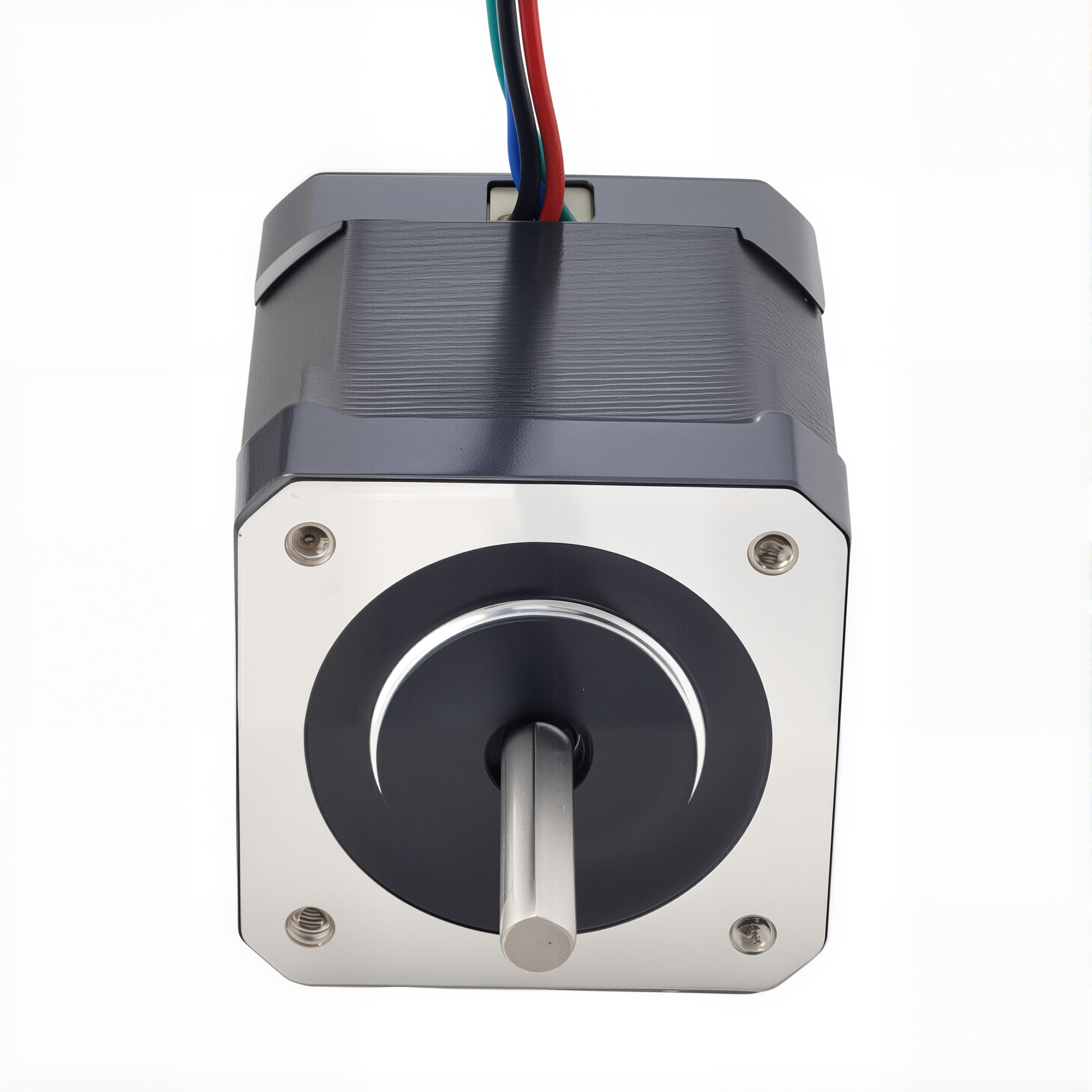 17 Single Shaft Bipolar Stepper Motor,1.8°Step,59N·cm Torque,2A Current,48mm Body,4_Wire