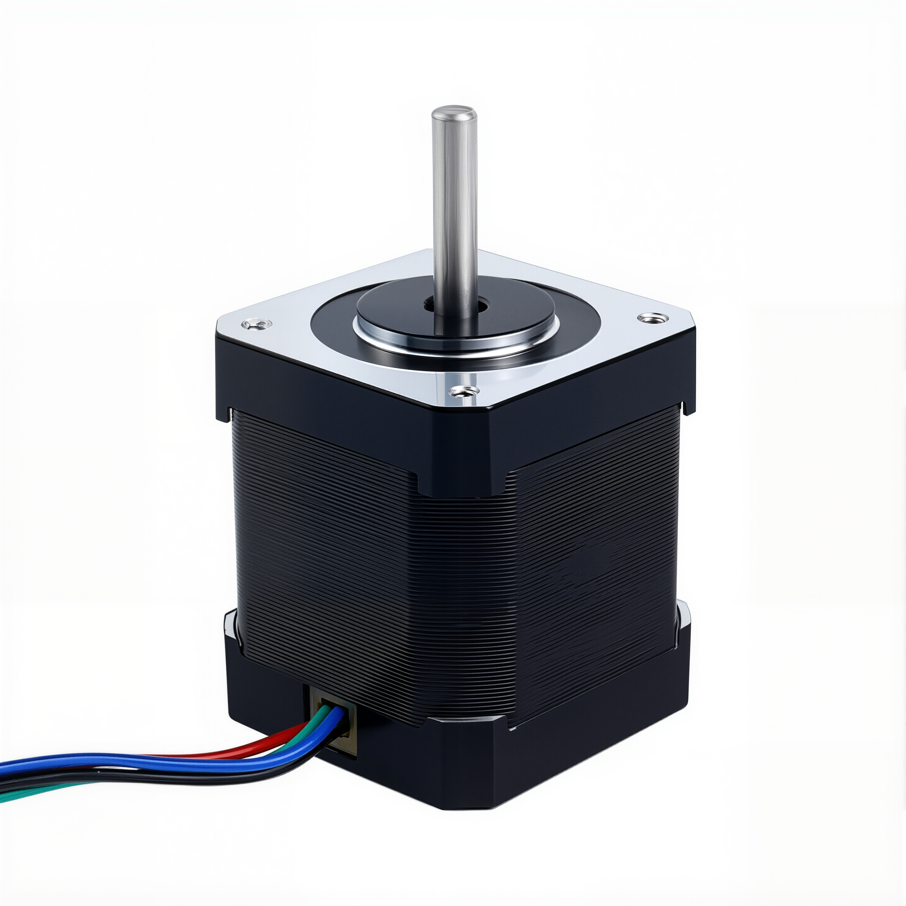 17 Single Shaft Bipolar Stepper Motor,1.8°Step,60N·cm Torque,2.5A Current,48mm Body,4_Wire