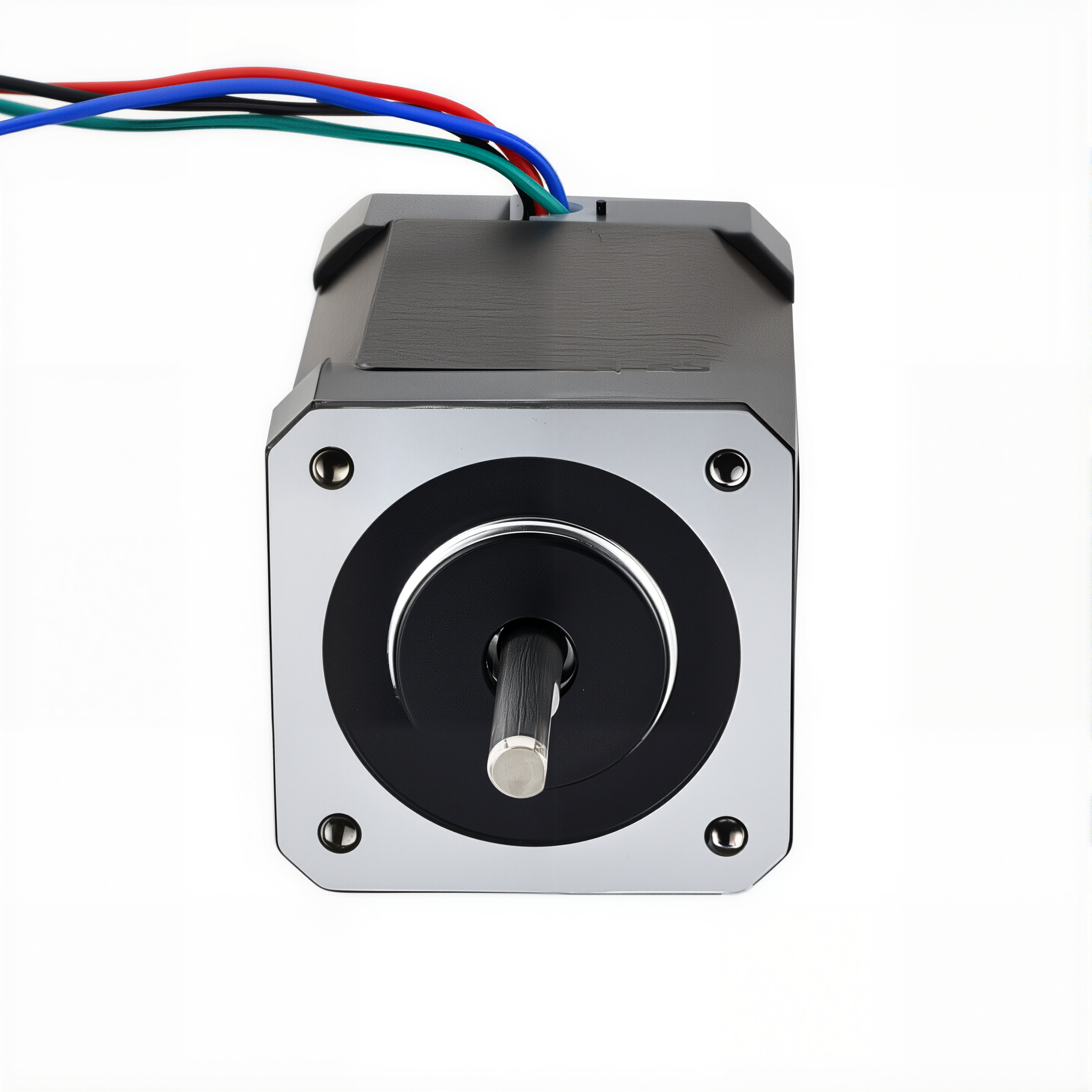 17 Single Shaft Bipolar Stepper Motor,1.8°Step,60N·cm Torque,0.64A Current,60mm Body,4_Wire