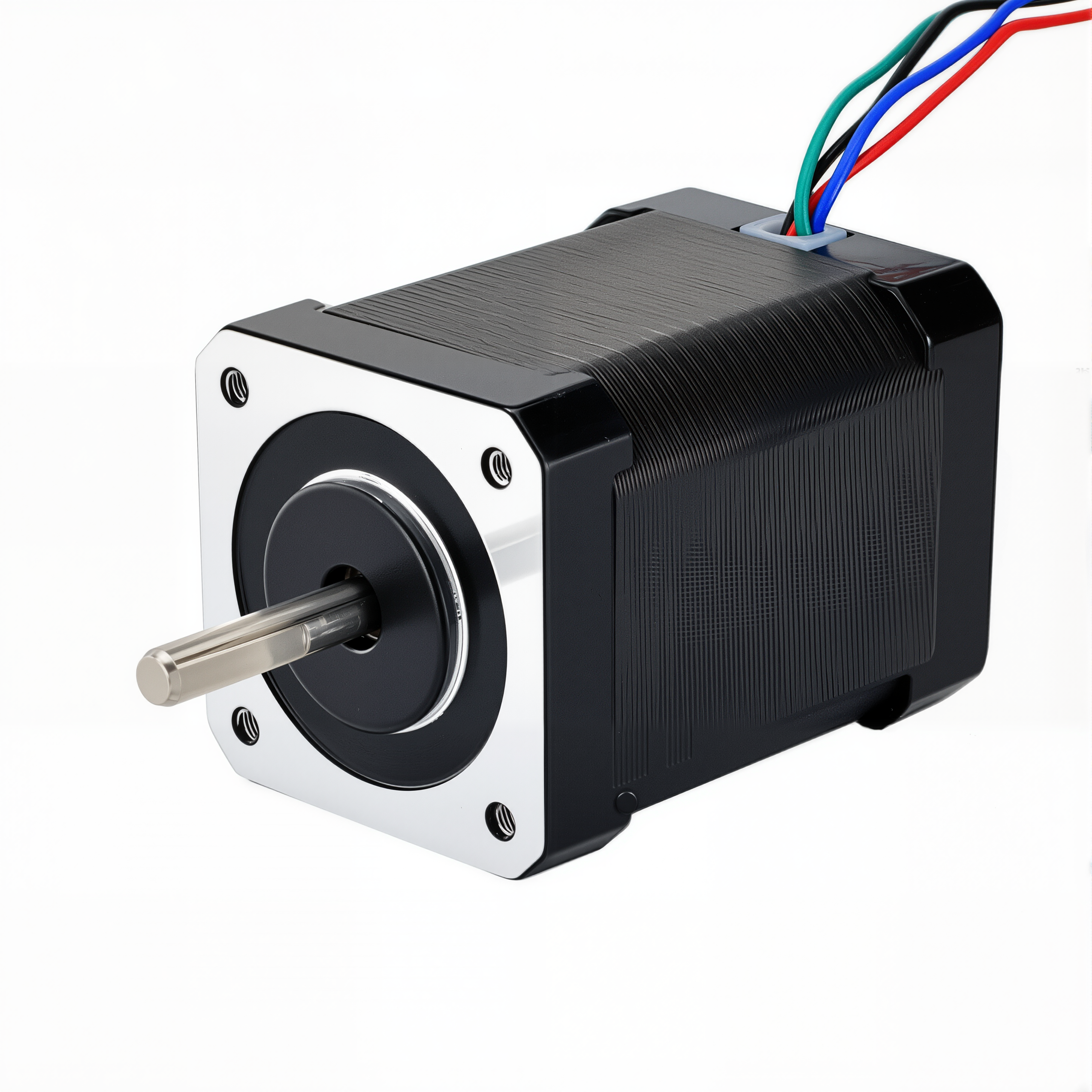 17 Single Shaft Bipolar Stepper Motor,1.8°Step,70N·cm Torque,2A Current,60mm Body,4_Wire
