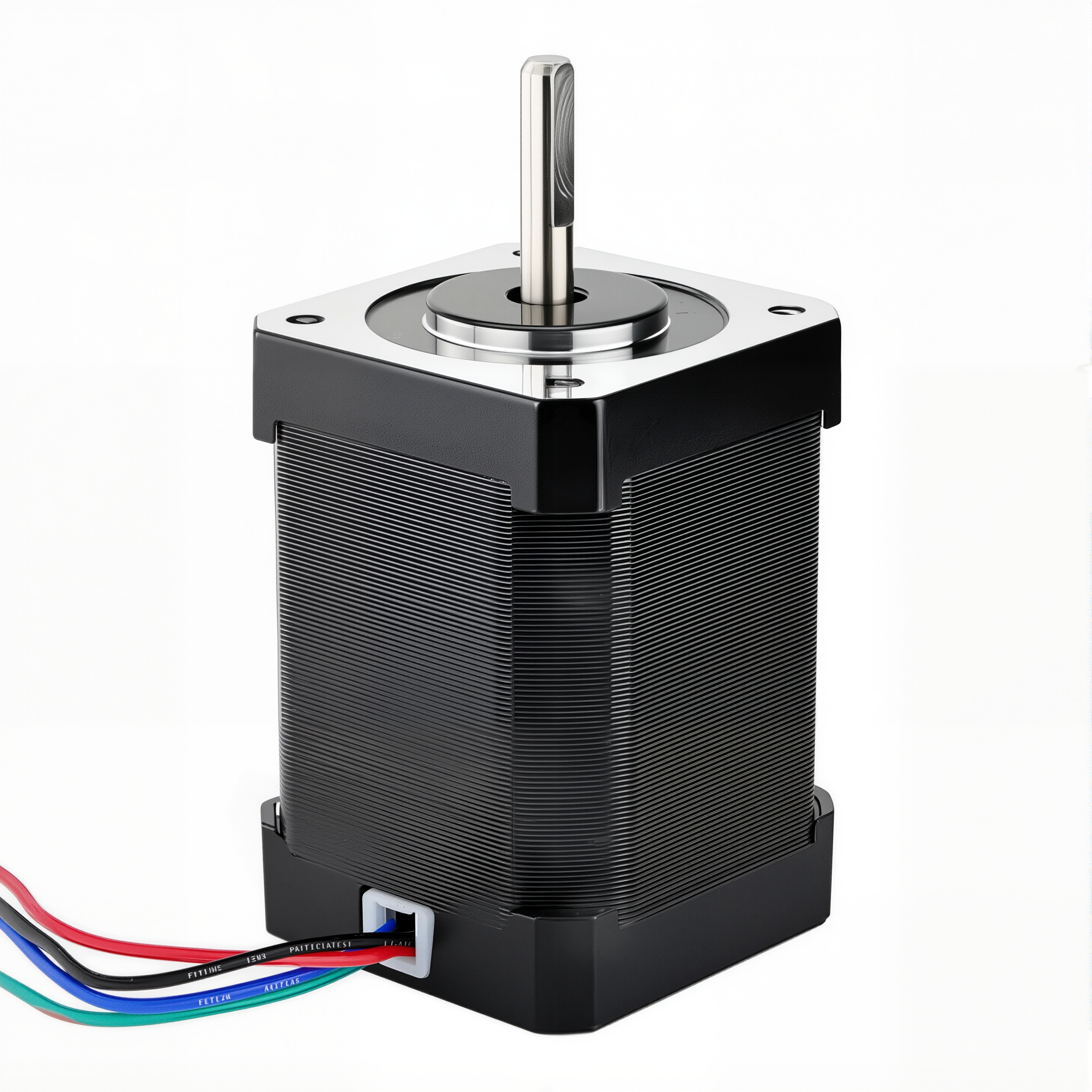17 Single Shaft Bipolar Stepper Motor,1.8°Step,70N·cm Torque,2A Current,60mm Body,4_Wire